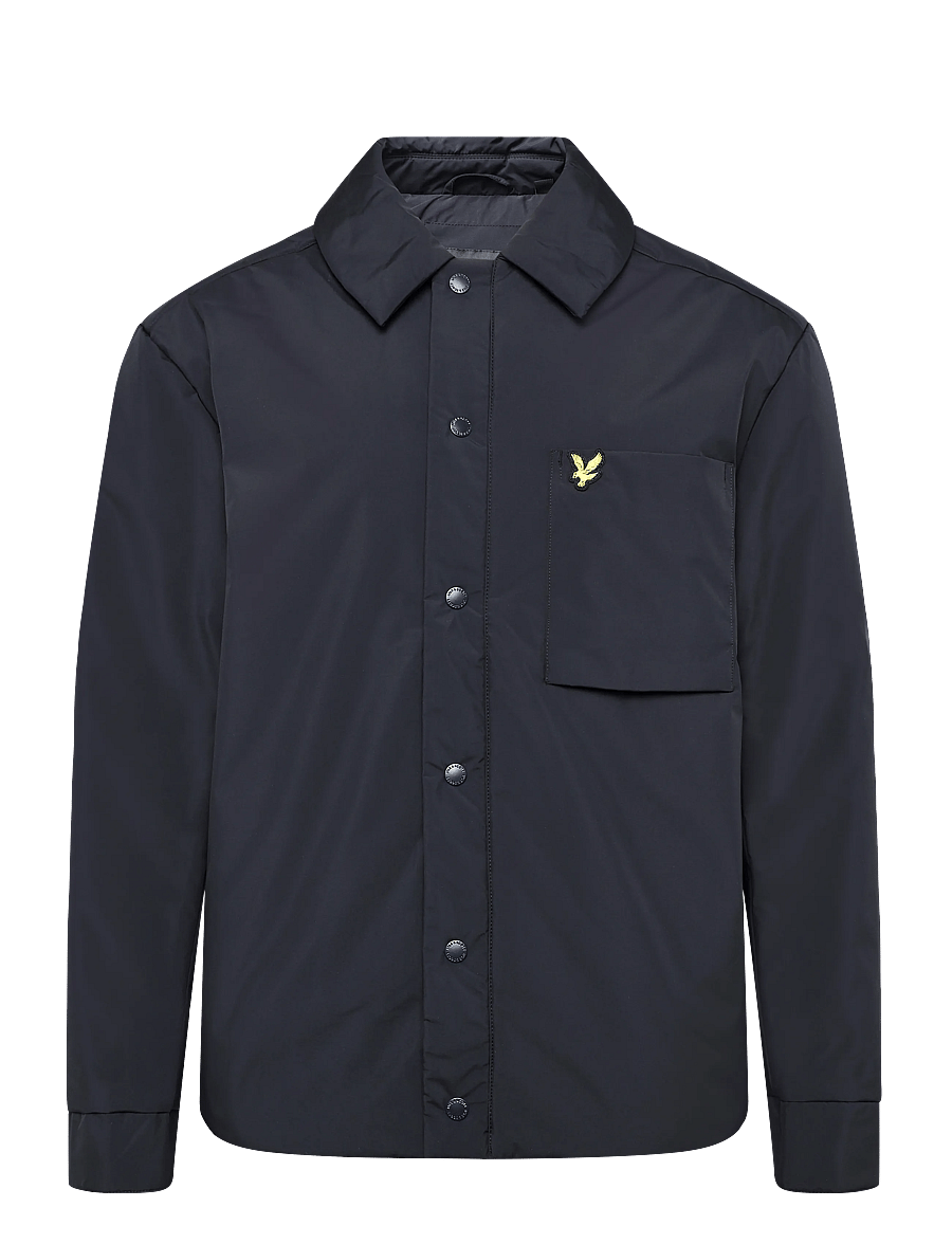 Lyle & Scott - Lightweight Wadded Overshirt - sulejoped - dark navy - 1