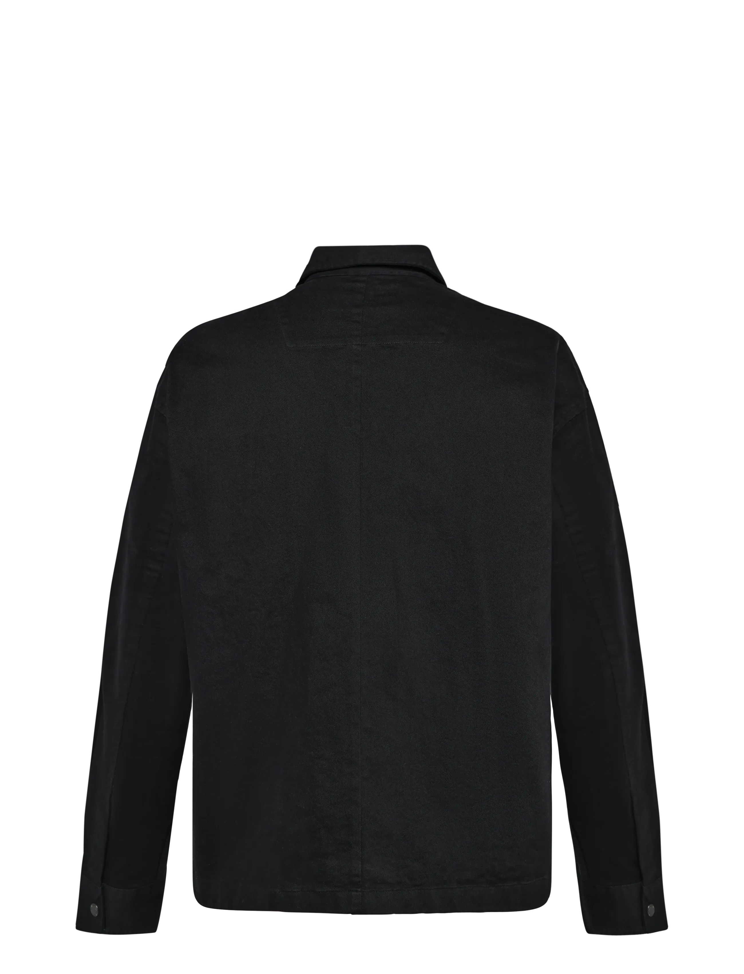Lyle & Scott - Washed Overshirt - overshirts - jet black - 2