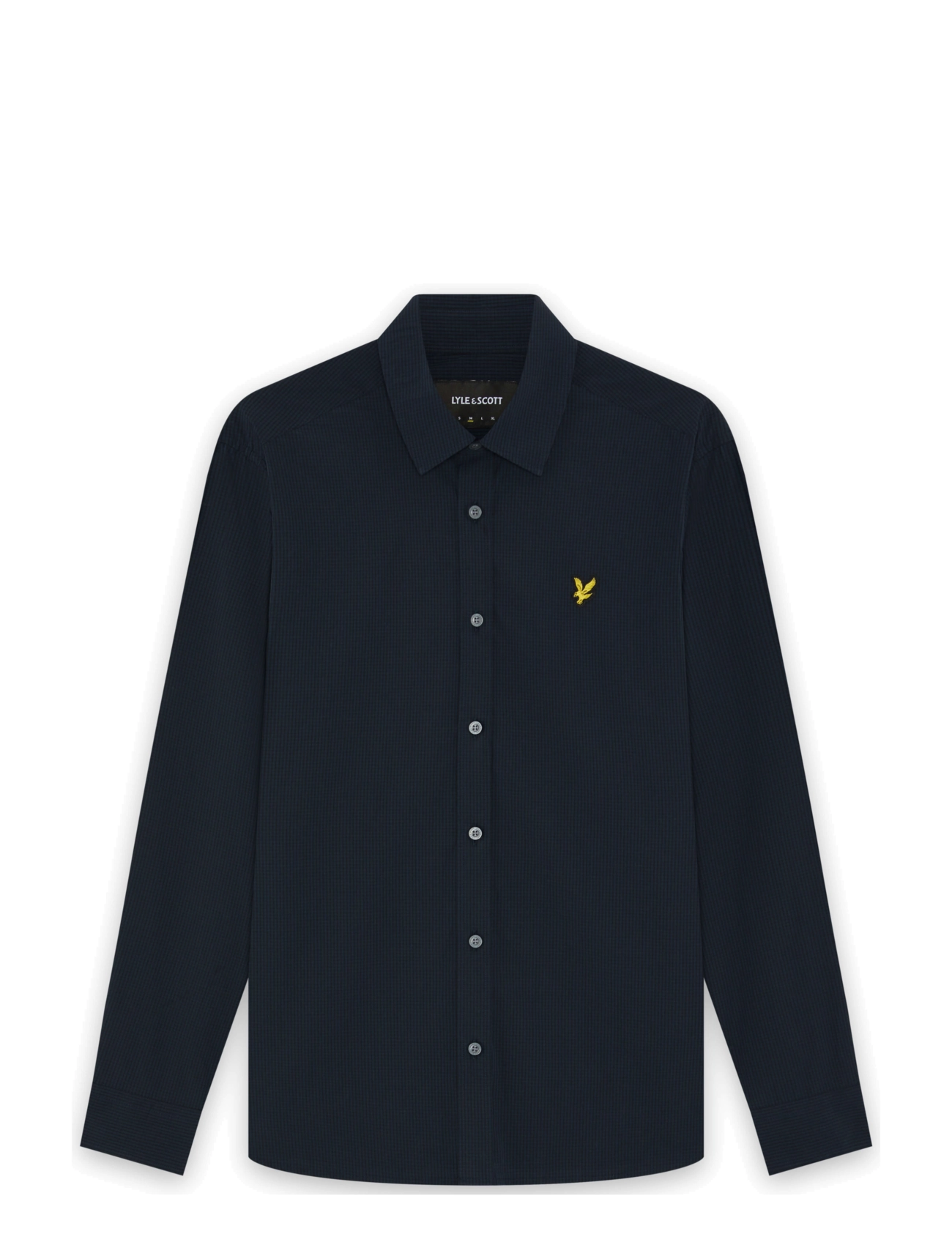 Lyle & Scott Windowpane Shirt - Casual skjorter - DARK NAVY / navy
