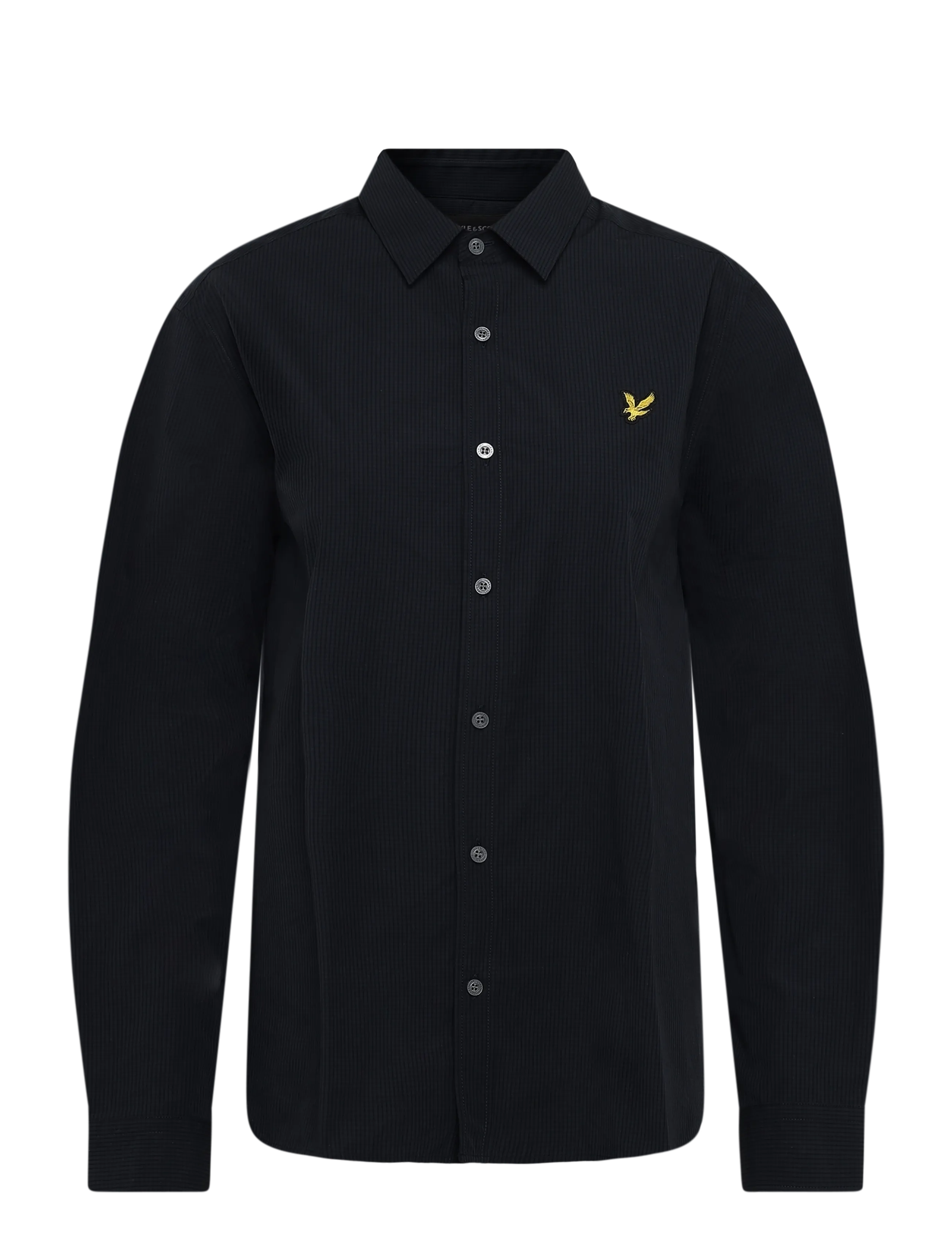 Lyle & Scott Windowpane Shirt - Skjortor - DARK NAVY / navy