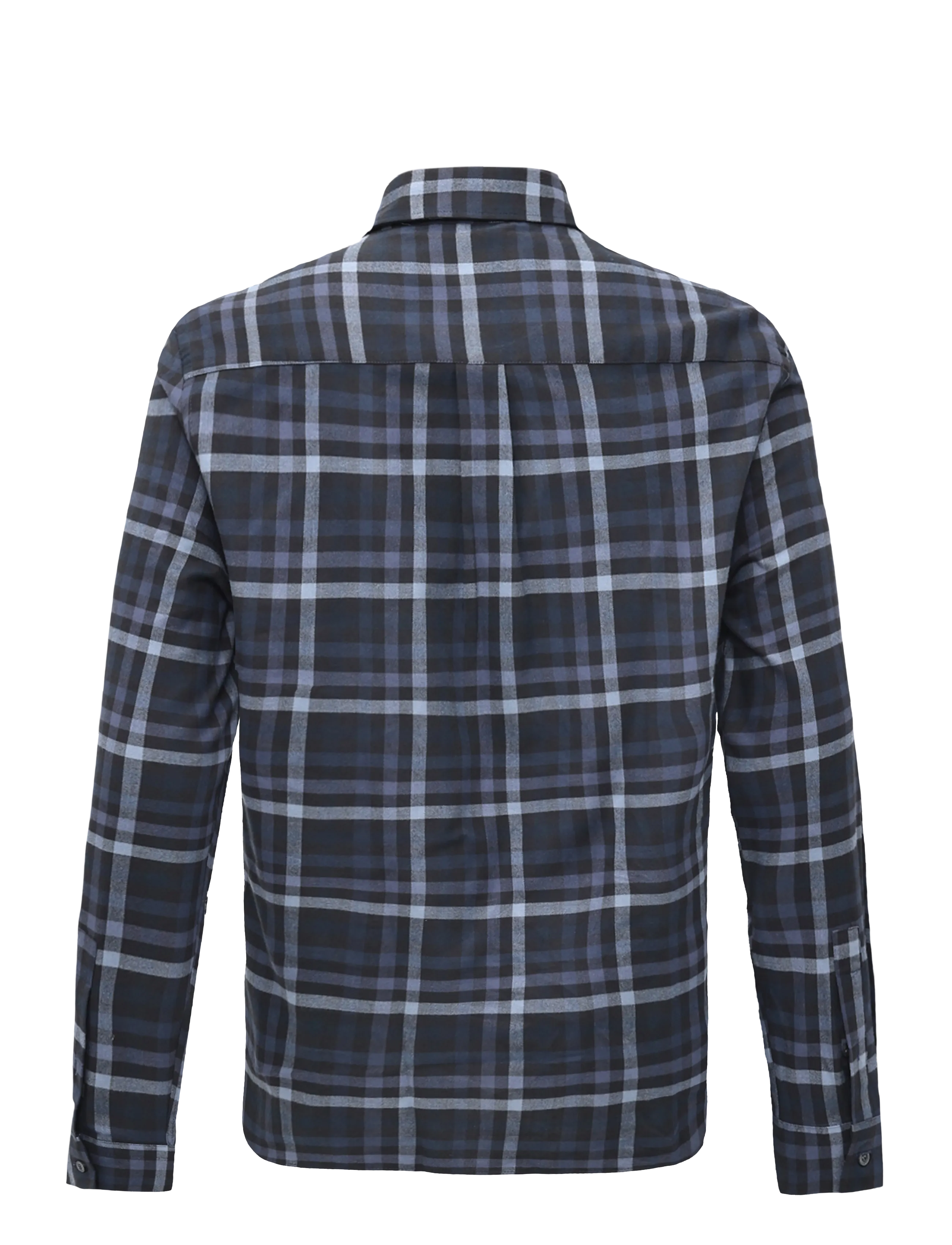 Lyle & Scott - Tonal Check Shirt - karierte hemden - dark navy - 2