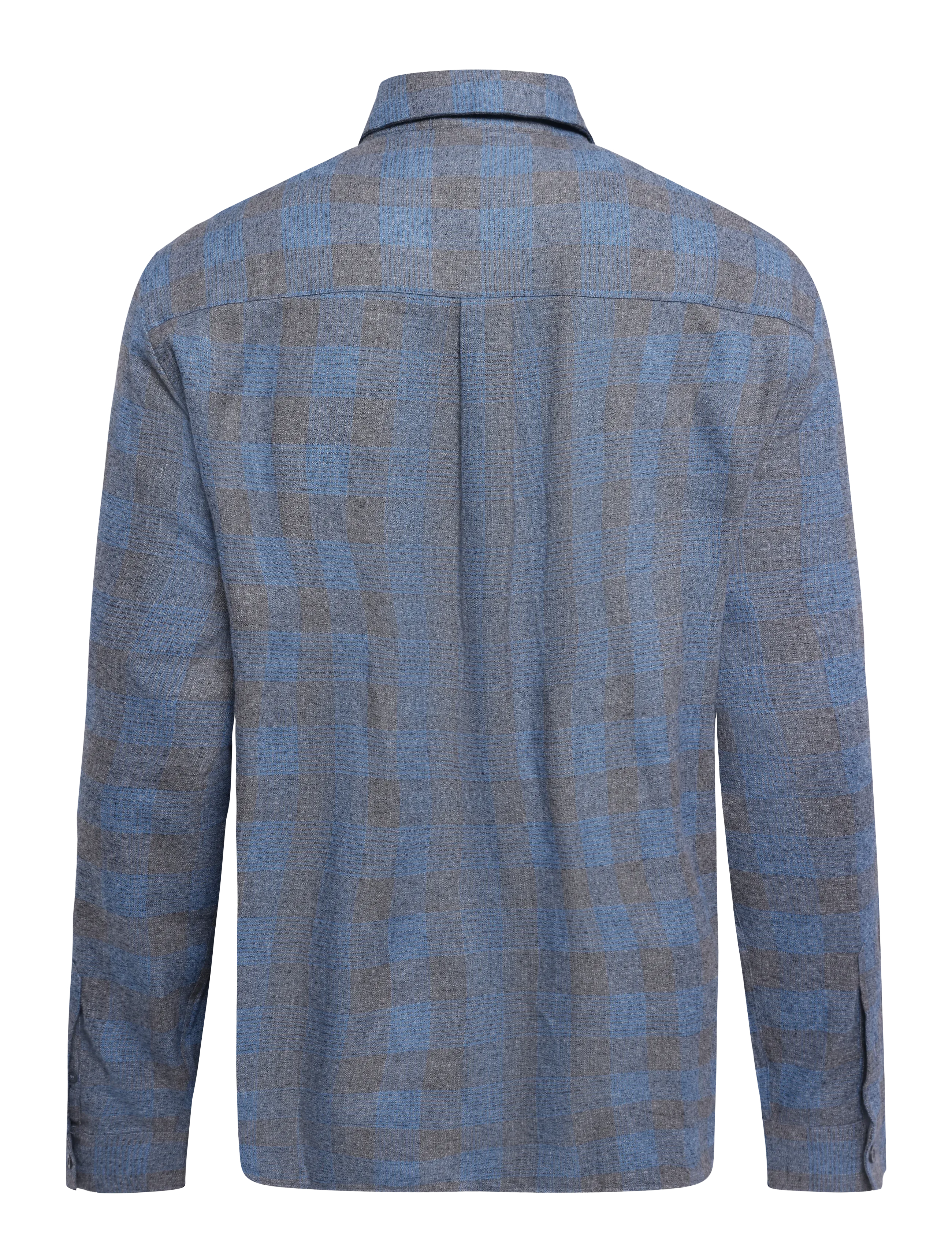 Lyle & Scott - Static Check Flannel Shirt - flanellskjortor - yale blue - 2
