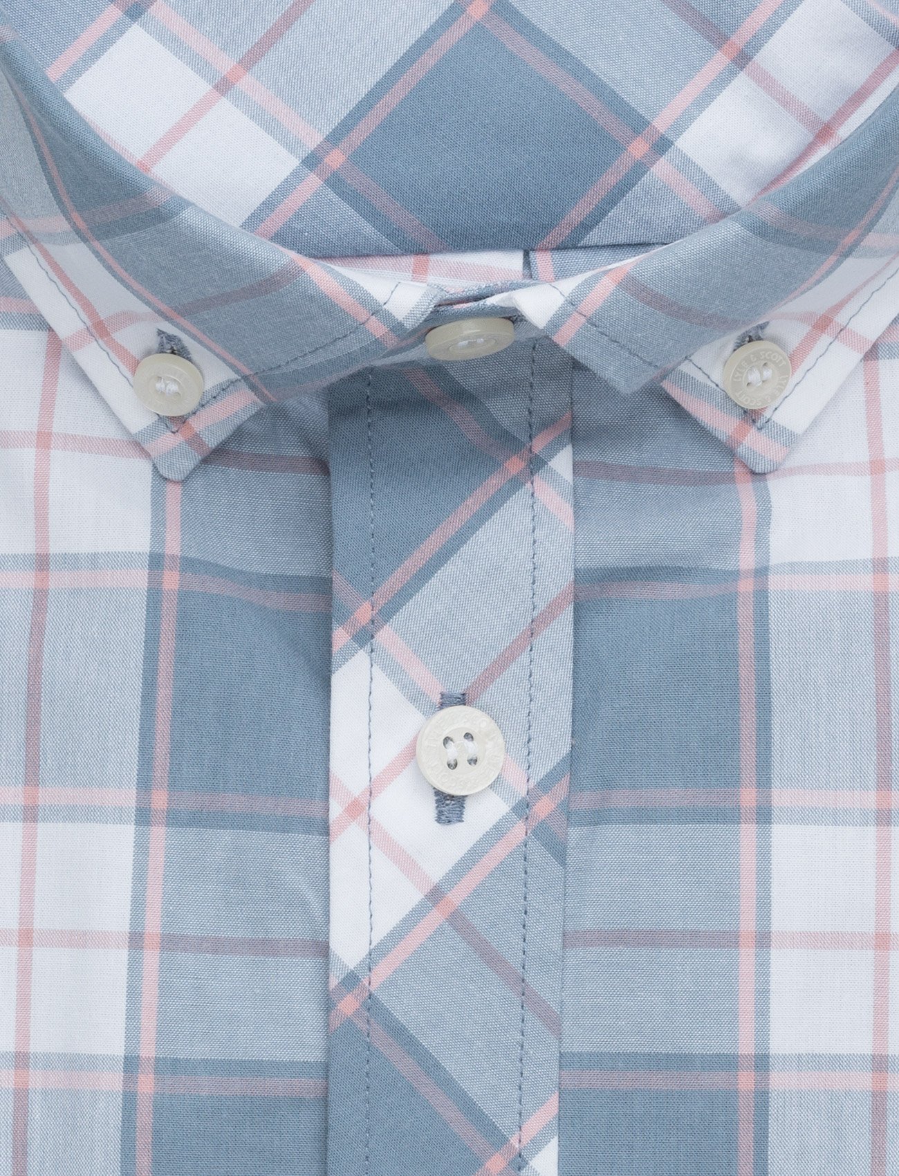 Lyle & Scott - Check Shirt - dusk blue - 2