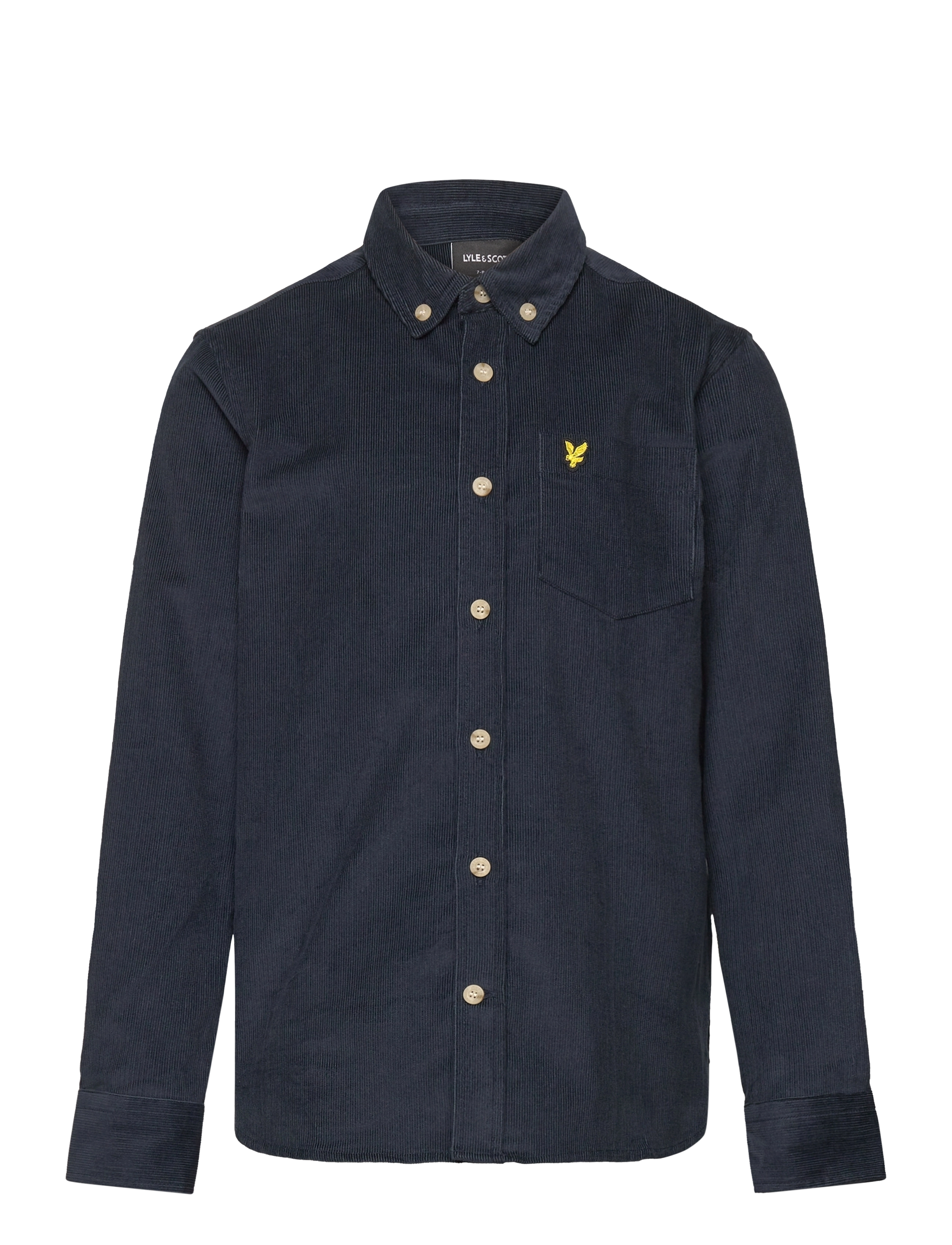 Lyle & Scott Needle Cord Shirt - Overdele - DARK NAVY / navy