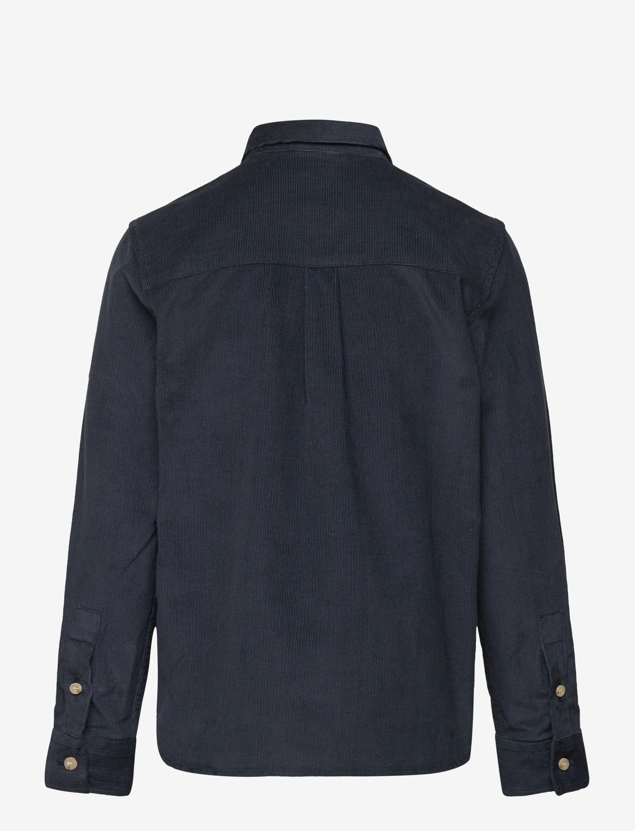 Lyle & Scott - Needle Cord Shirt - long-sleeved shirts - dark navy - 2