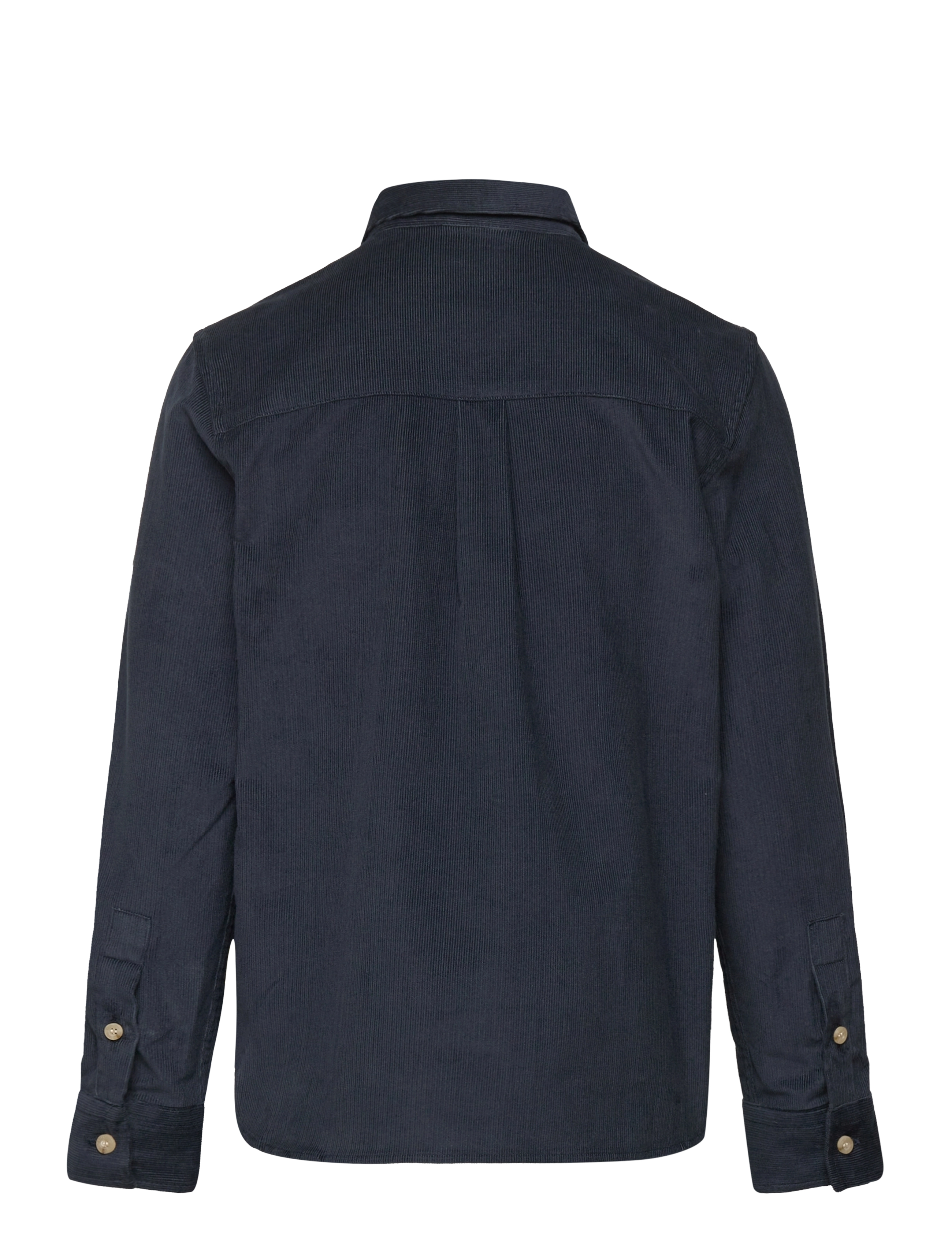Lyle & Scott - Needle Cord Shirt - langärmlige hemden - dark navy - 2