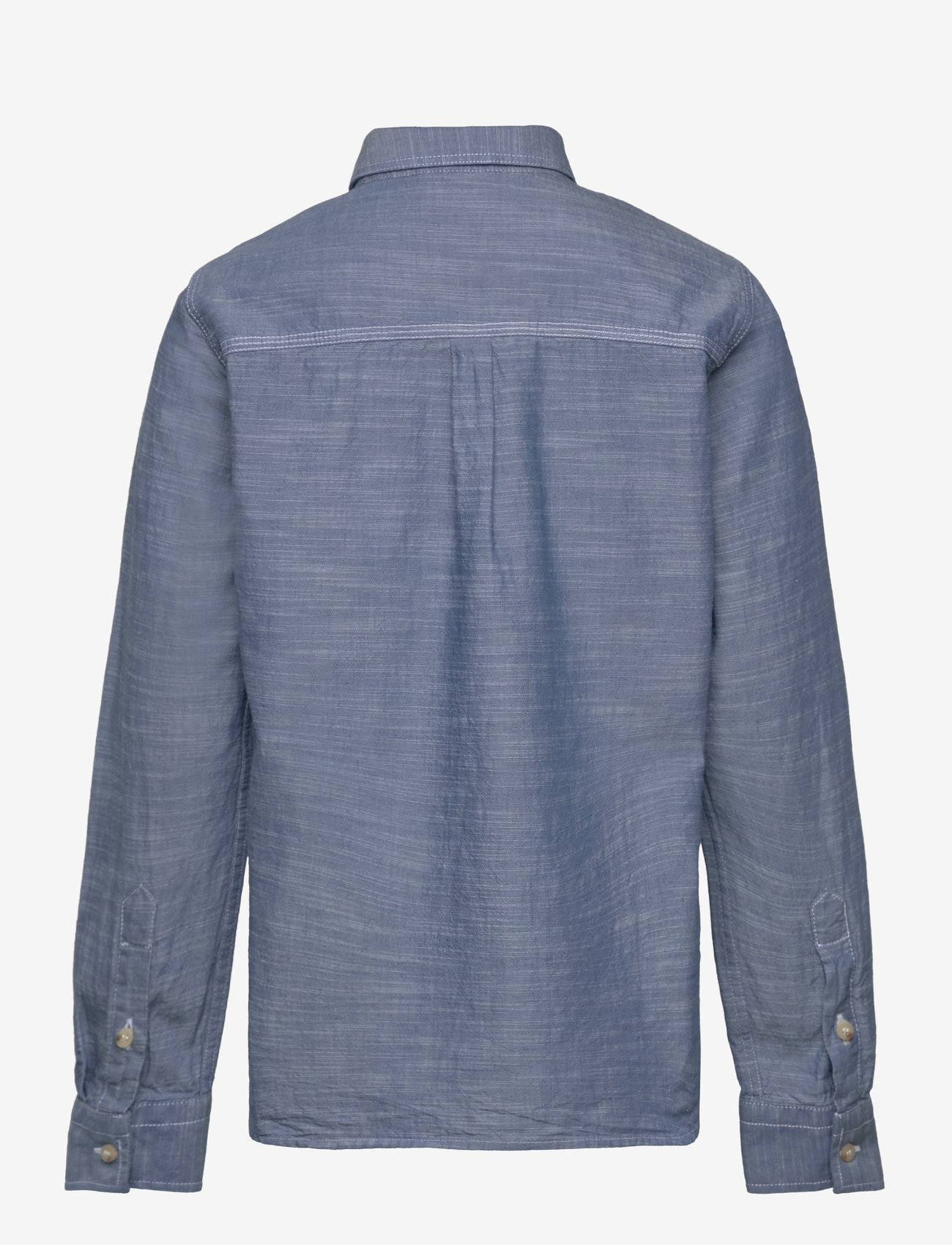 Lyle & Scott - Chambray Shirt - j58 light blue chambray - 1