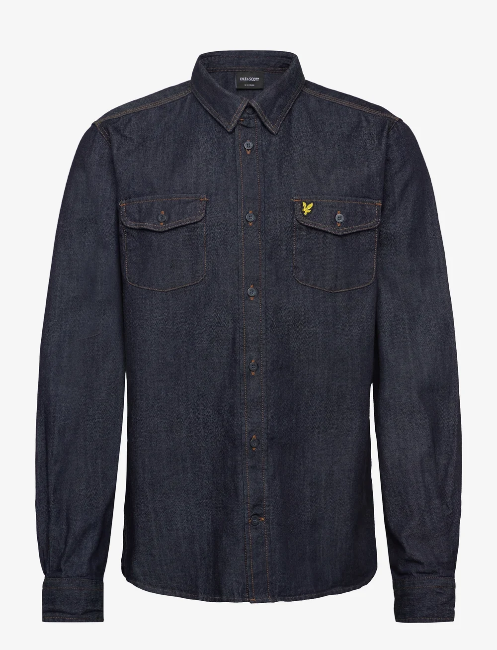Lyle & Scott - Denim Shirt - marškiniai ilgomis rankovėmis - rinsed wash - 0