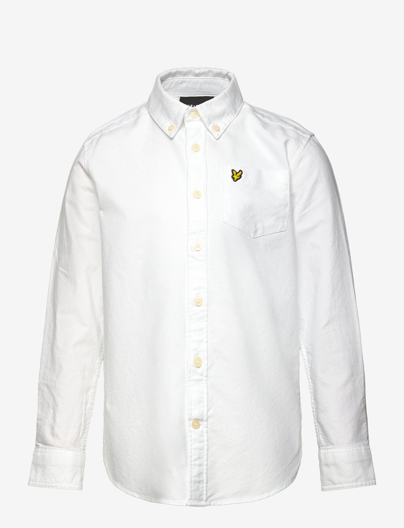 Lyle & Scott - Oxford Shirt - pikkade varrukatega särgid - 626 white - 1