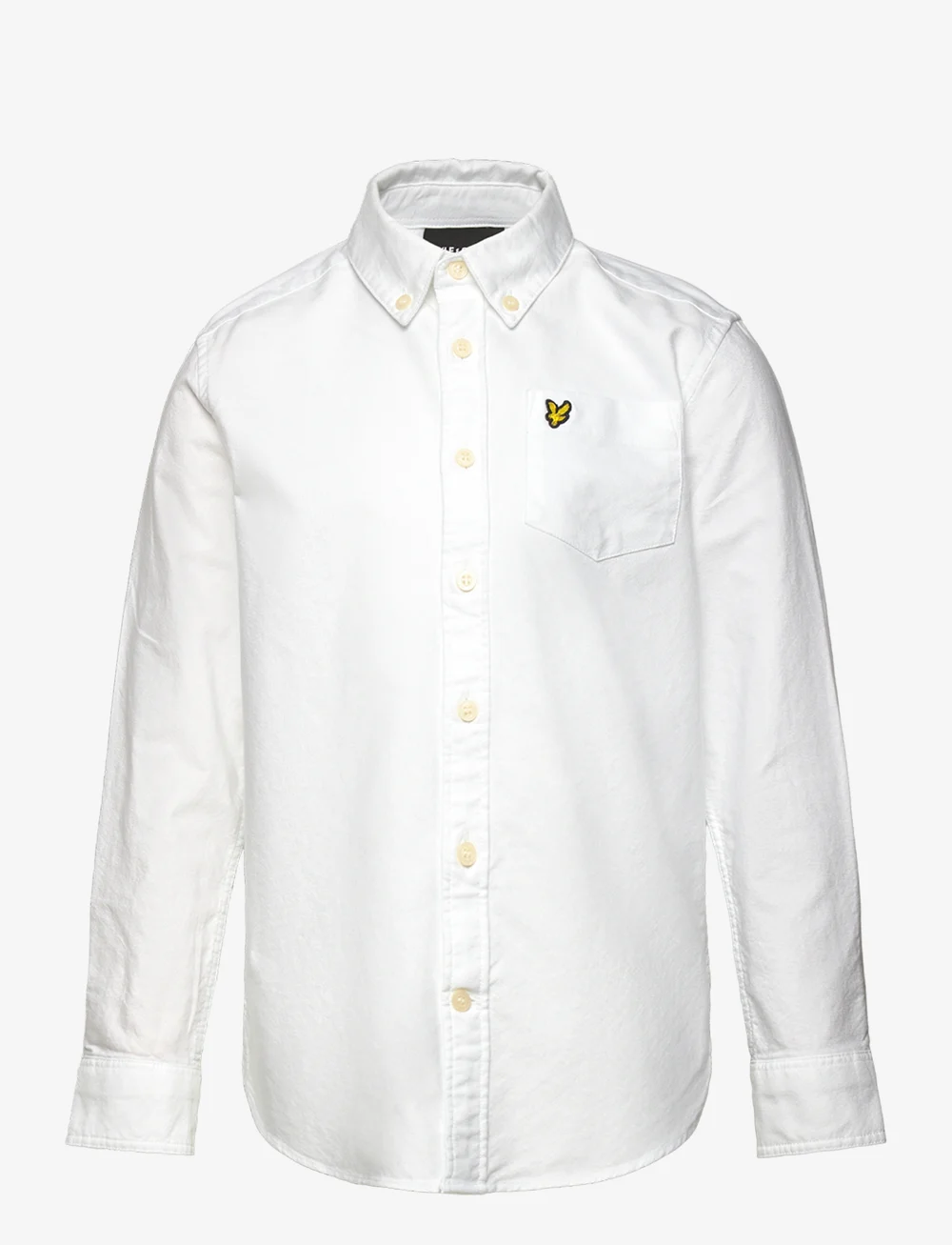 Lyle & Scott - Oxford Shirt - long-sleeved shirts - 626 white - 1