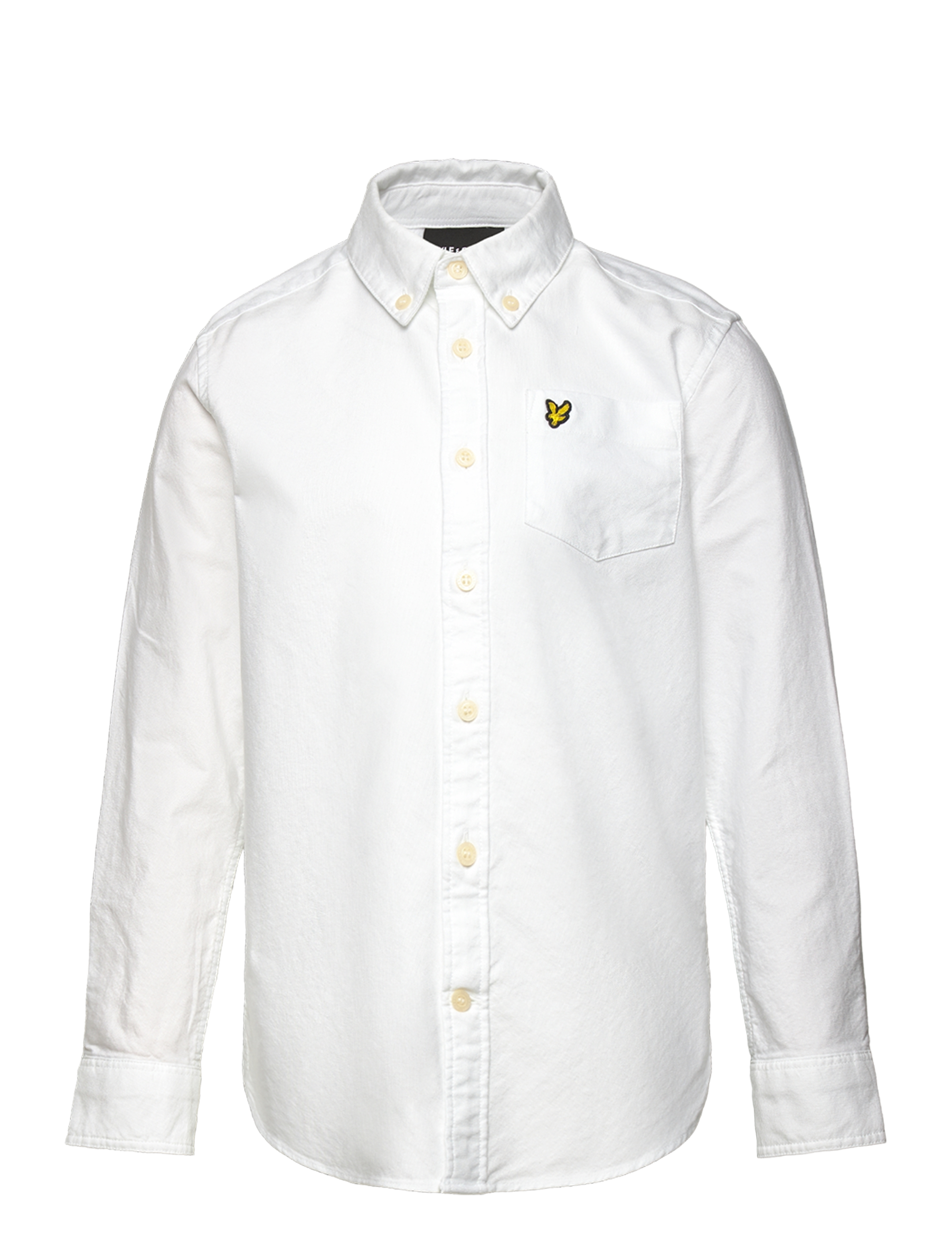 Lyle & Scott - Oxford Shirt - long-sleeved shirts - 626 white - 1