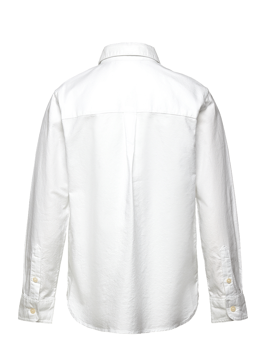 Lyle & Scott - Oxford Shirt - long-sleeved shirts - 626 white - 2