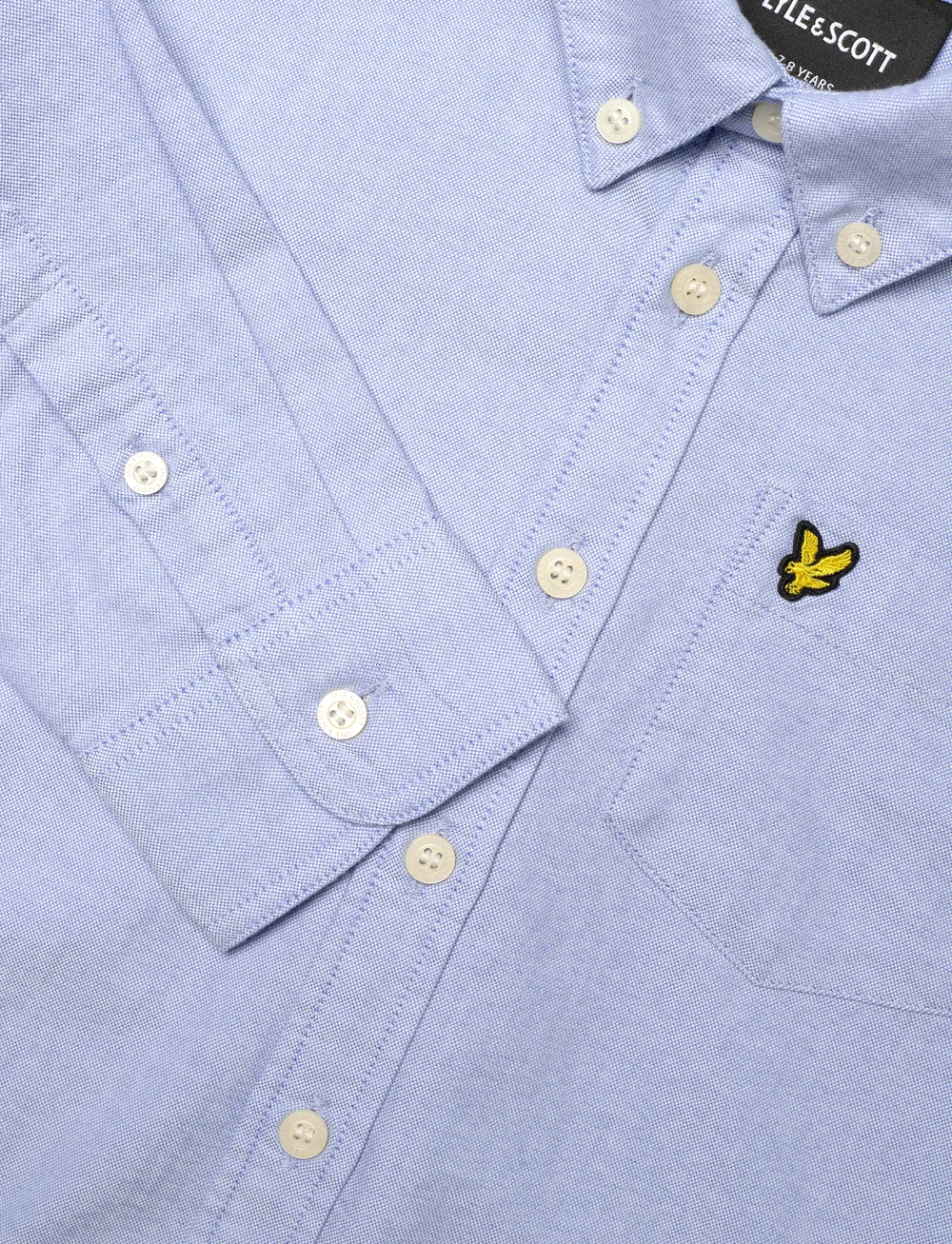 Lyle & Scott - Oxford Shirt - långärmade skjortor - x41 riviera - 2