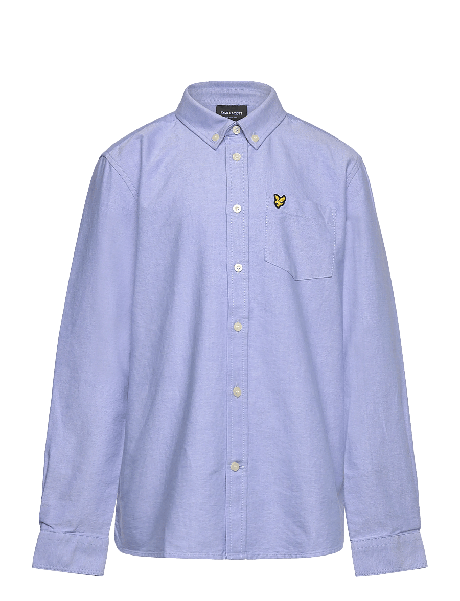 Lyle & Scott - Oxford Shirt - långärmade skjortor - riviera - 1