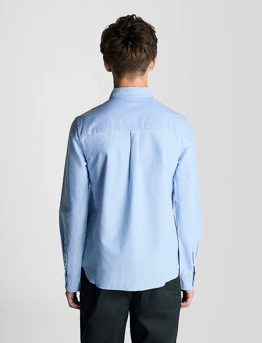Lyle & Scott - Oxford Shirt - långärmade skjortor - riviera - 3