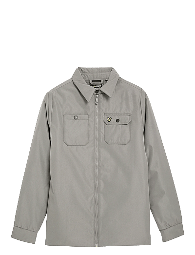 Padded Woven Overshirt - Lette Jakker