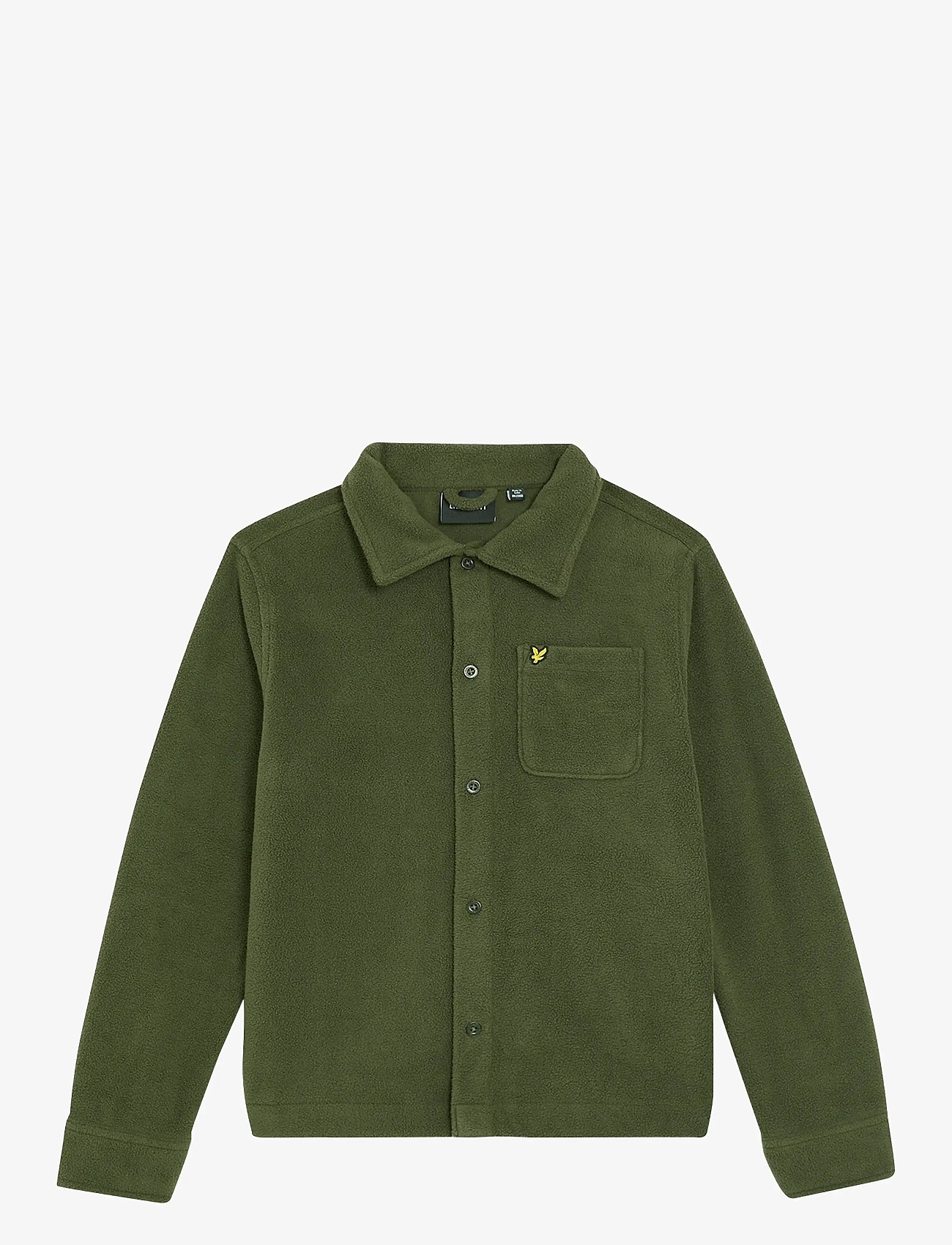 Lyle & Scott - Polar Fleece Shirt - fliisjakid - x848 deep depths - 0