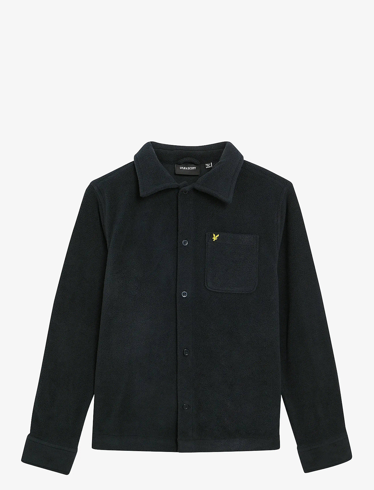 Lyle & Scott - Polar Fleece Shirt - fleecejacken - z271 dark navy - 0