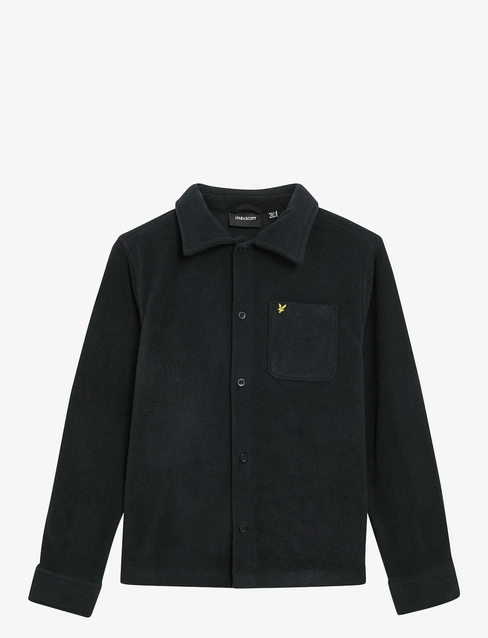 Lyle & Scott - Polar Fleece Shirt - fleecejakker - z271 dark navy - 0