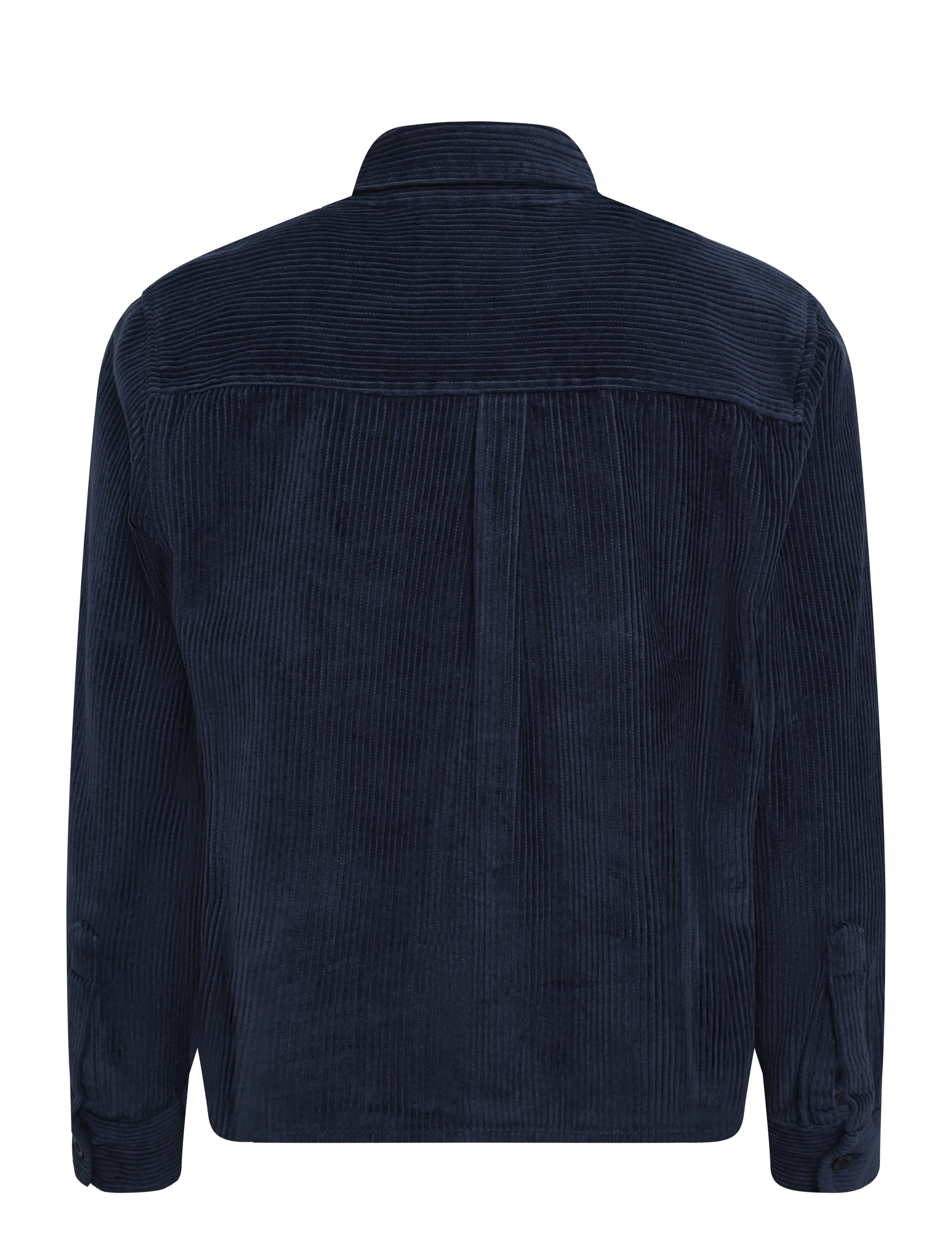 Lyle & Scott - Cord Long Sleeve Shirt - langärmlige hemden - dark navy - 2