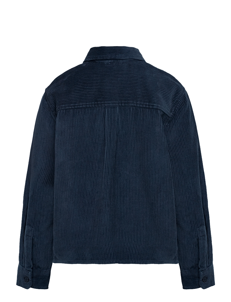 Lyle & Scott - Cord Long Sleeve Shirt - pikkade varrukatega särgid - dark navy - 2