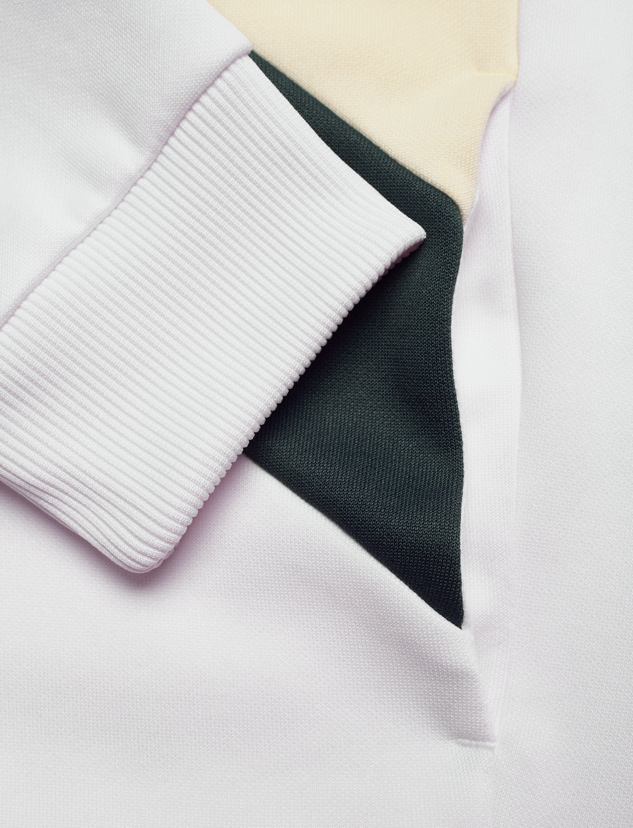 Lyle & Scott - Archive Panel Funnel Neck - white - 3
