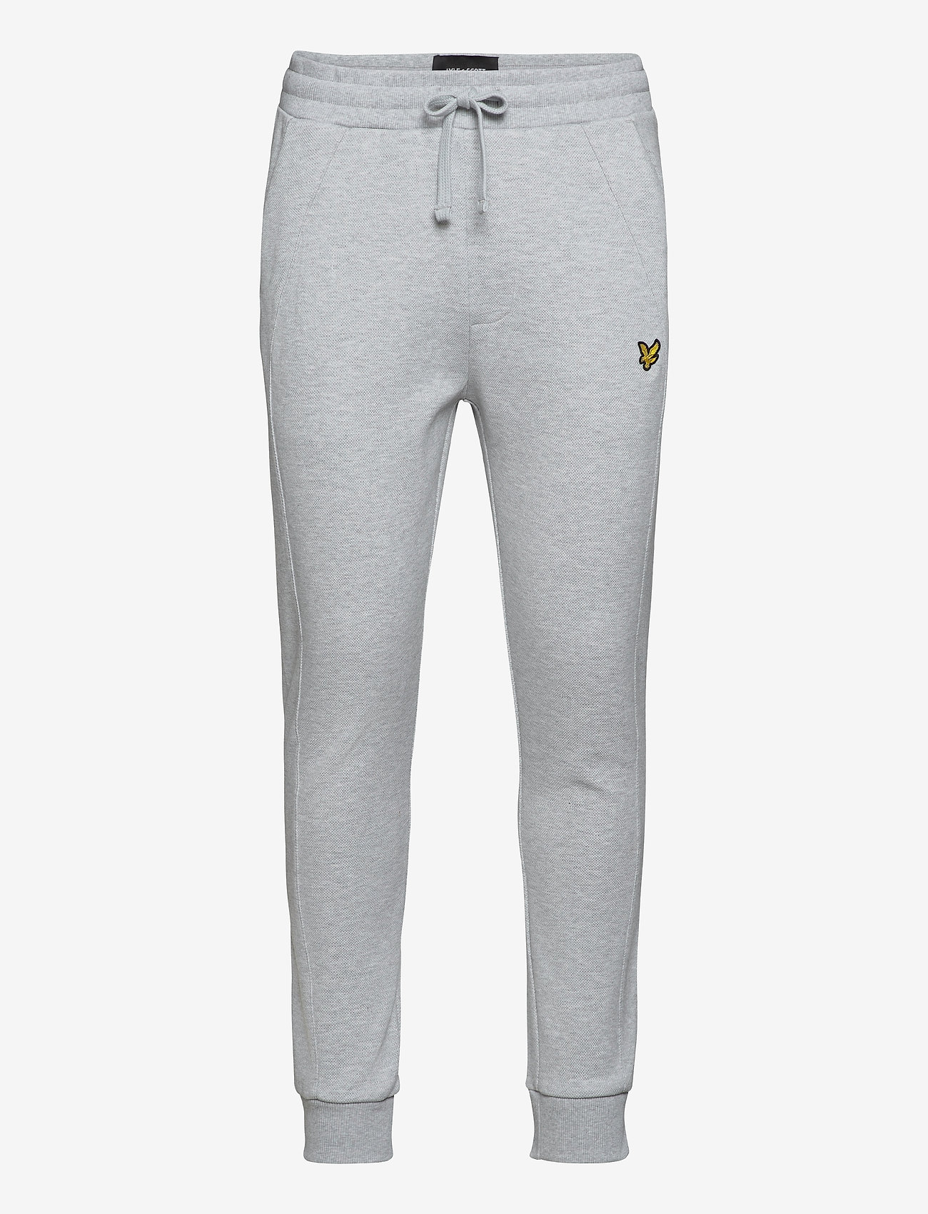 Lyle & Scott - Pique Trackpant - light grey marl - 0