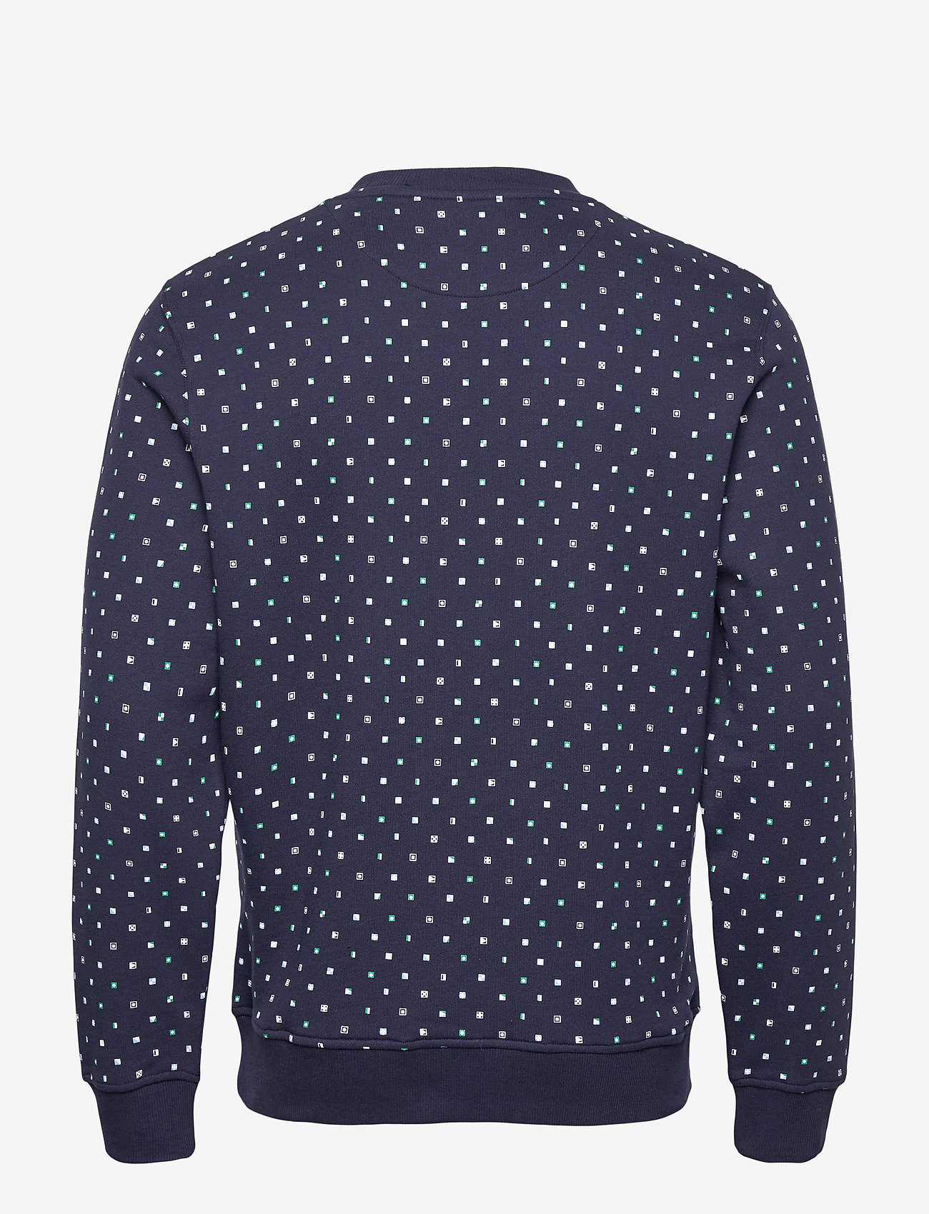 Lyle & Scott - Flag Print Sweatshirt - navy flag print - 1