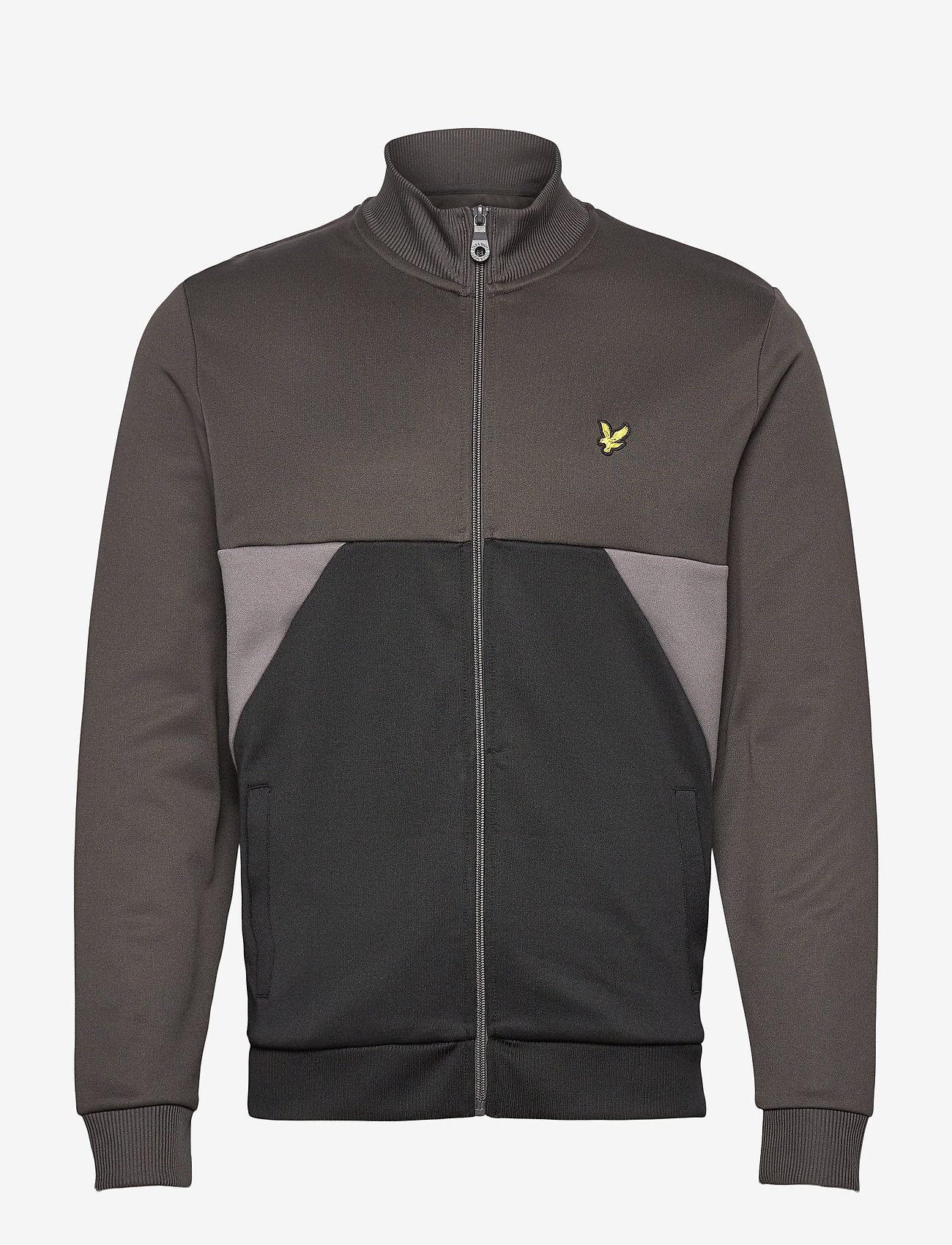 Lyle & Scott - Geo Panel Zip Through - raven/ jet black - 0