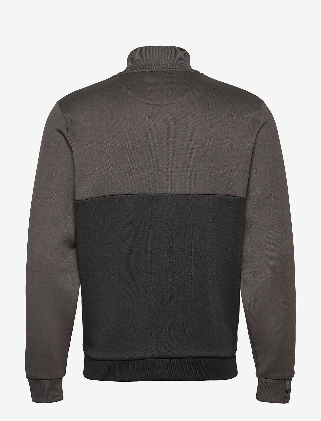 Lyle & Scott - Geo Panel Zip Through - raven/ jet black - 1