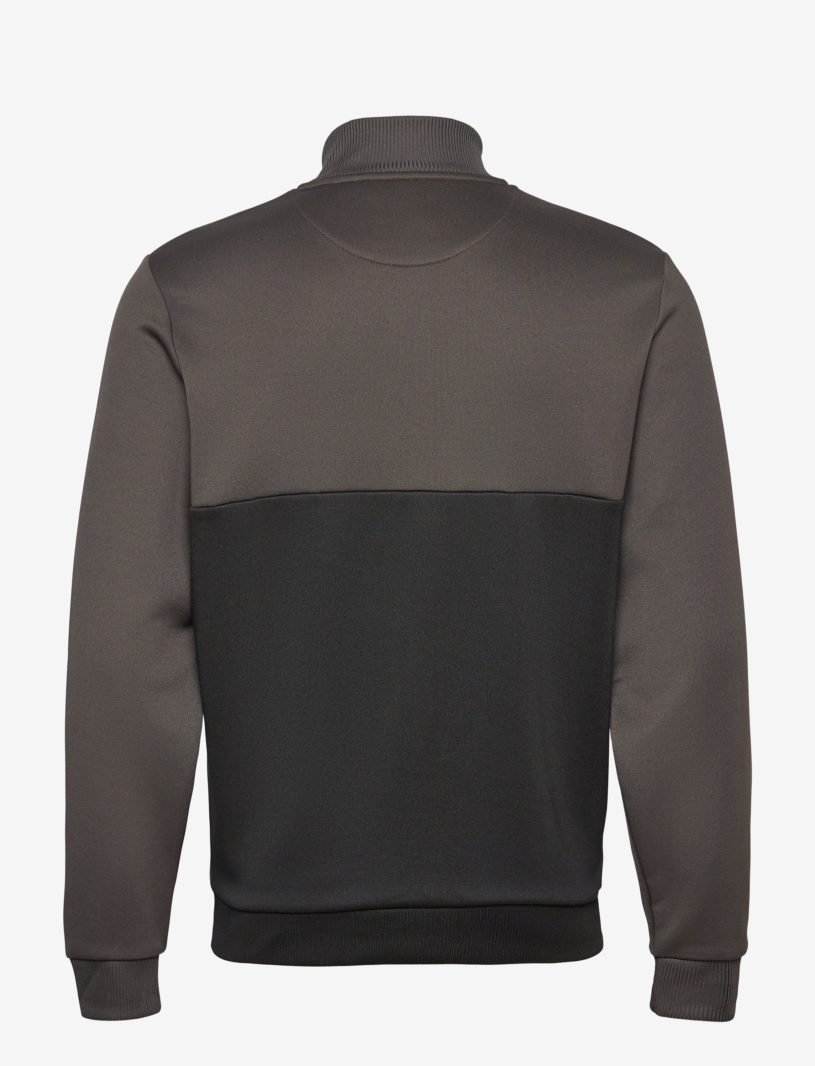Lyle & Scott - Geo Panel Zip Through - raven/ jet black - 1