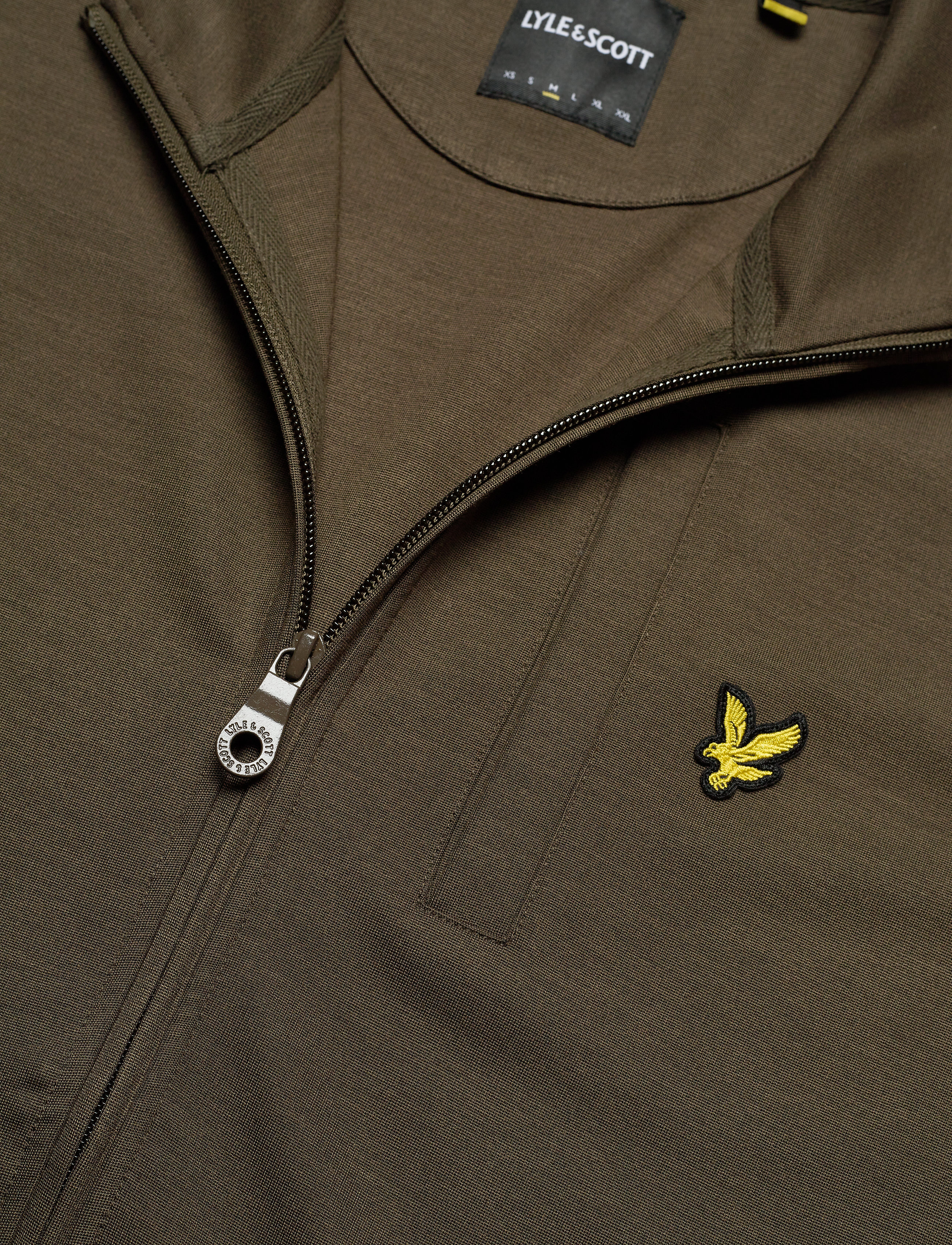 Lyle & Scott - Smart Track Top - trek green - 2