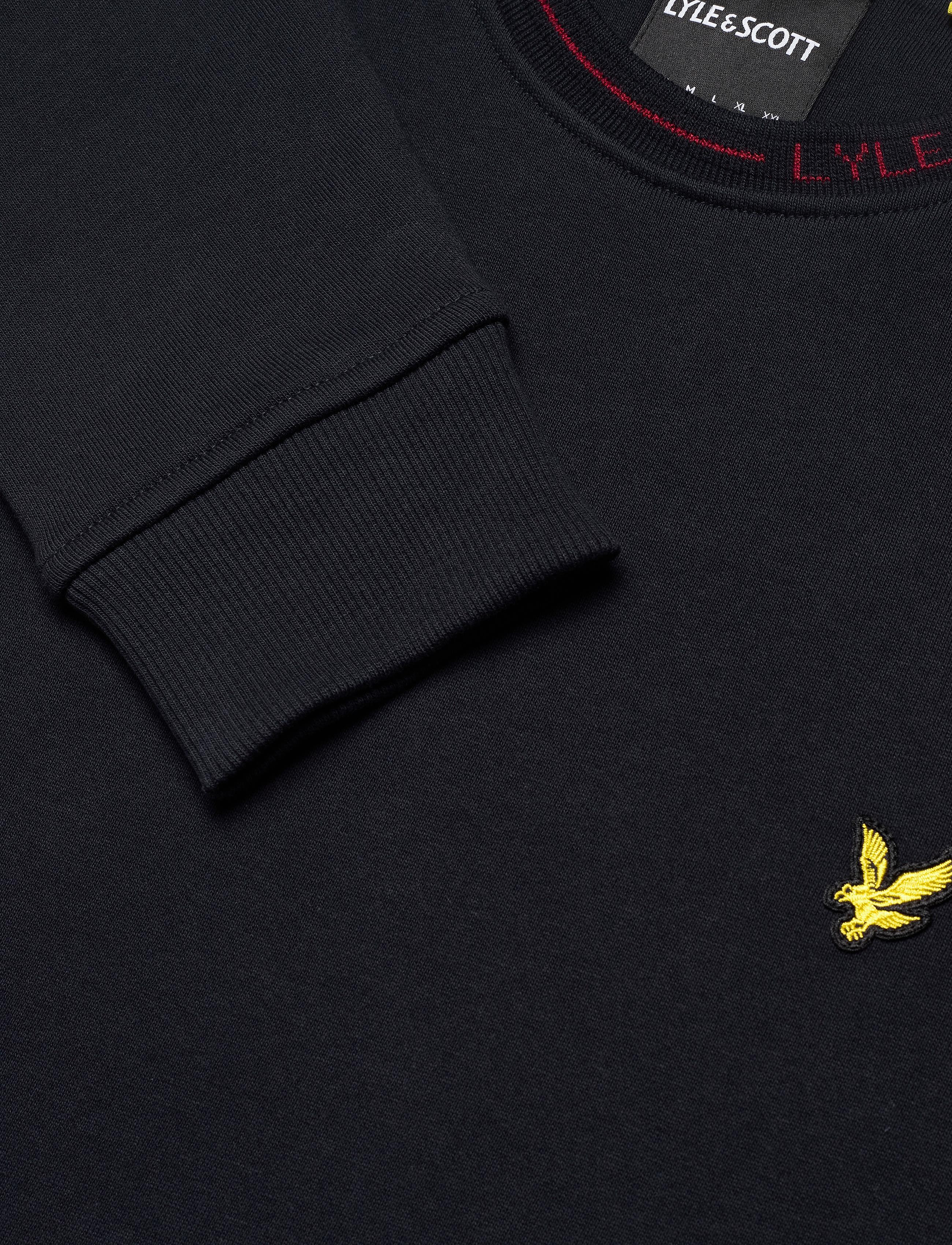 Lyle & Scott - Branded Ringer Sweatshirt - dark navy - 2