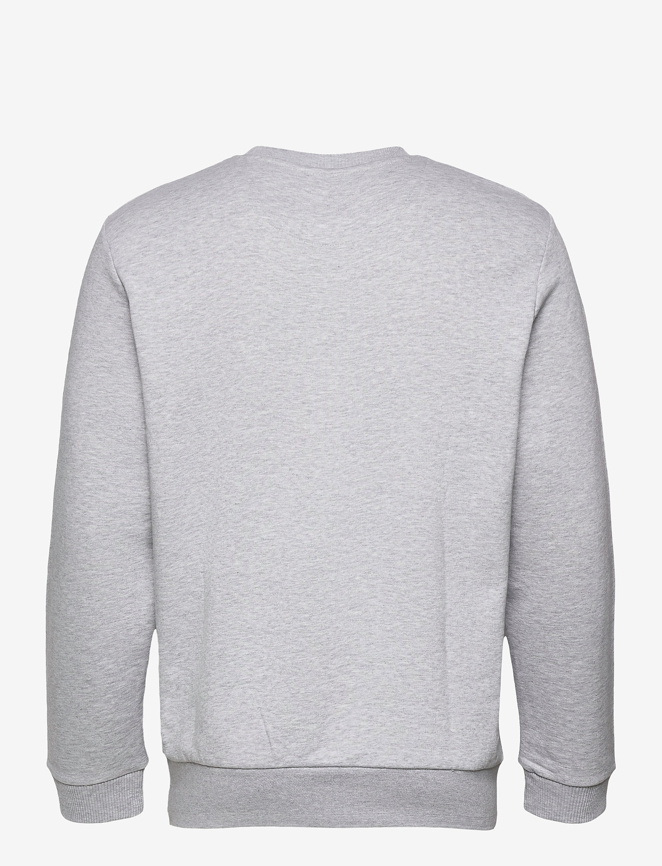 Lyle & Scott - Bottom Branded Crew Neck - light grey marl - 1