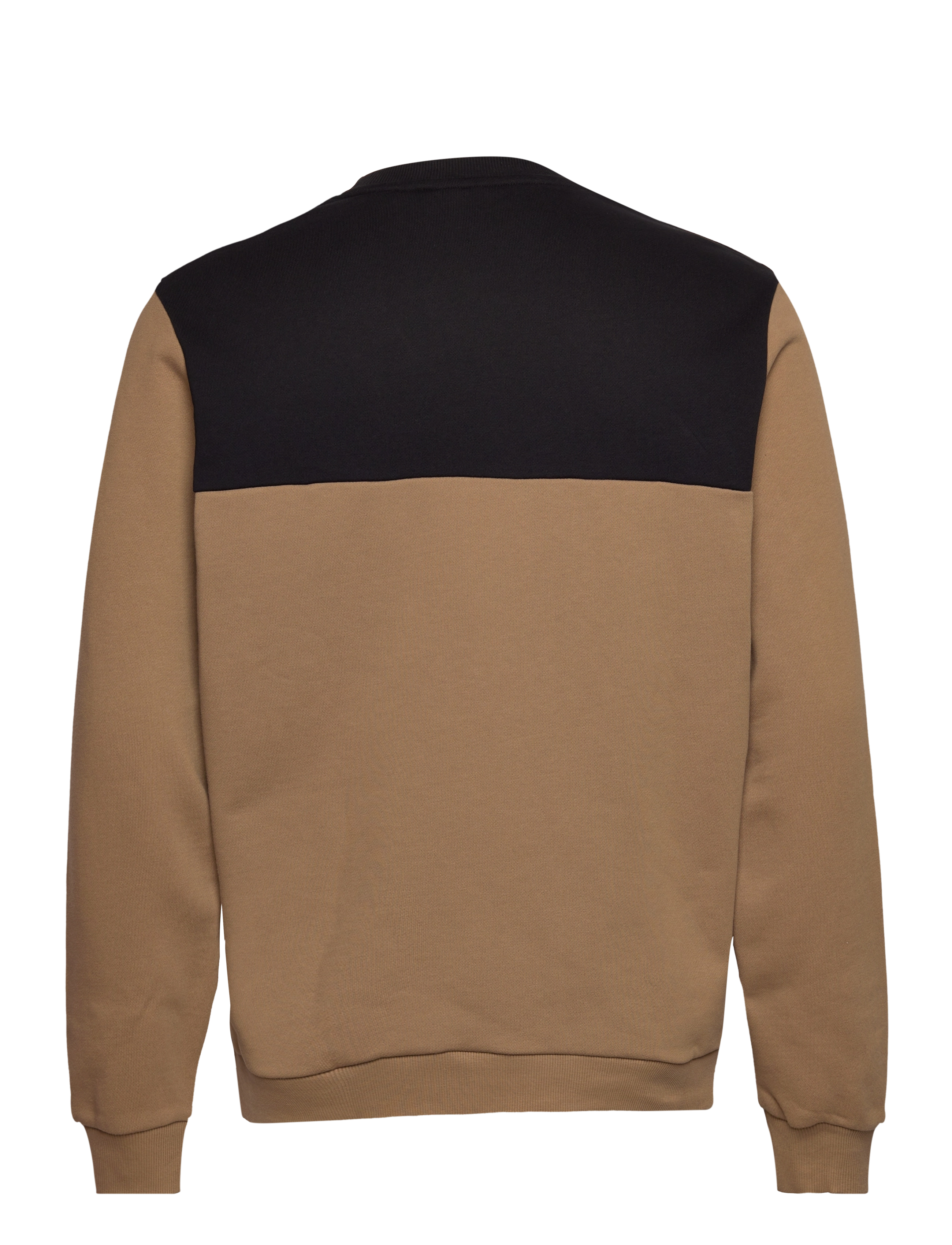 Lyle & Scott - Contrast Yoke Crew Neck - camel bronze - 1