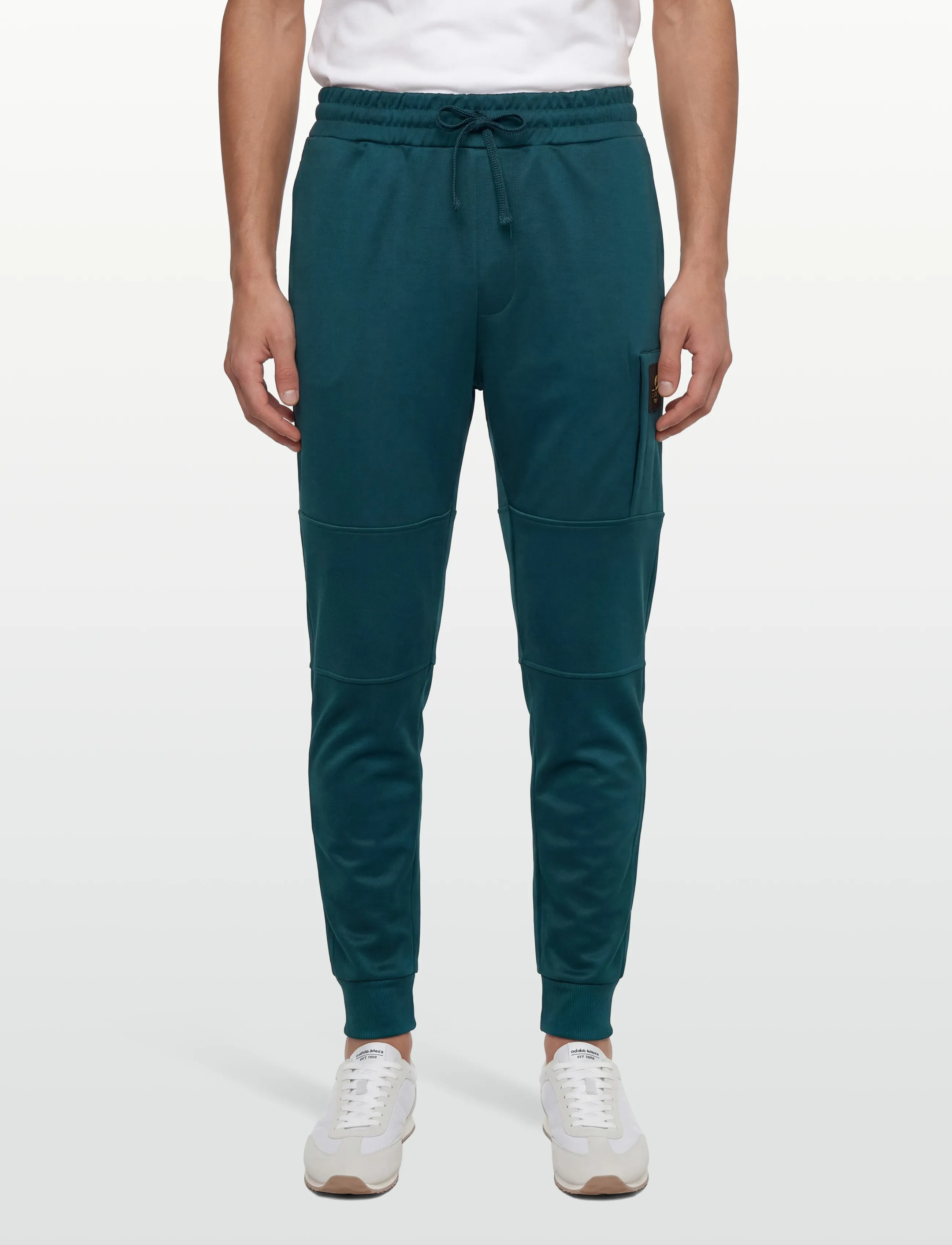 Lyle & Scott - Tricot Pocket Sweatpant - jogginghosen - w746 malachite green - 4