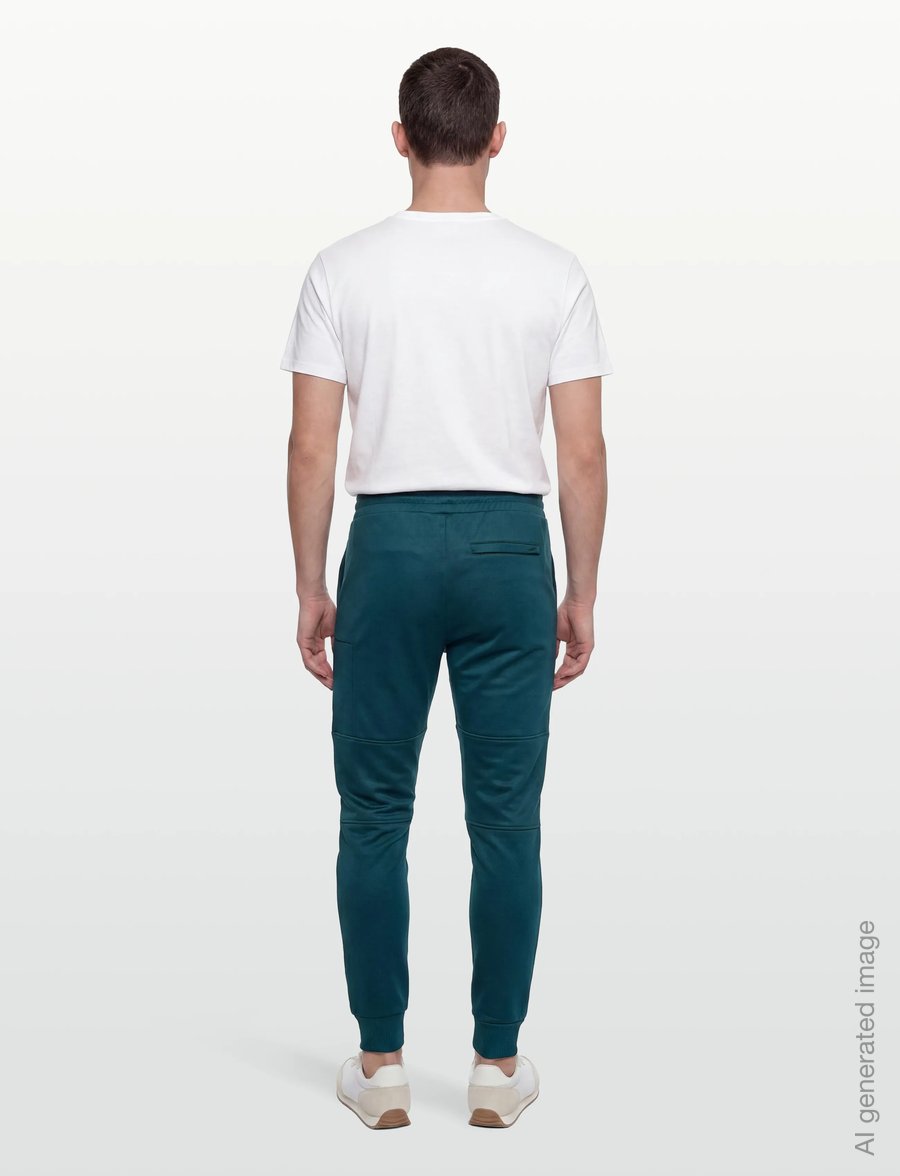 Lyle & Scott - Tricot Pocket Sweatpant - dressipüksid - w746 malachite green - 5
