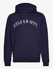 Lyle & Scott - Collegiate Overhead Hoodie - hoodies - navy - 0