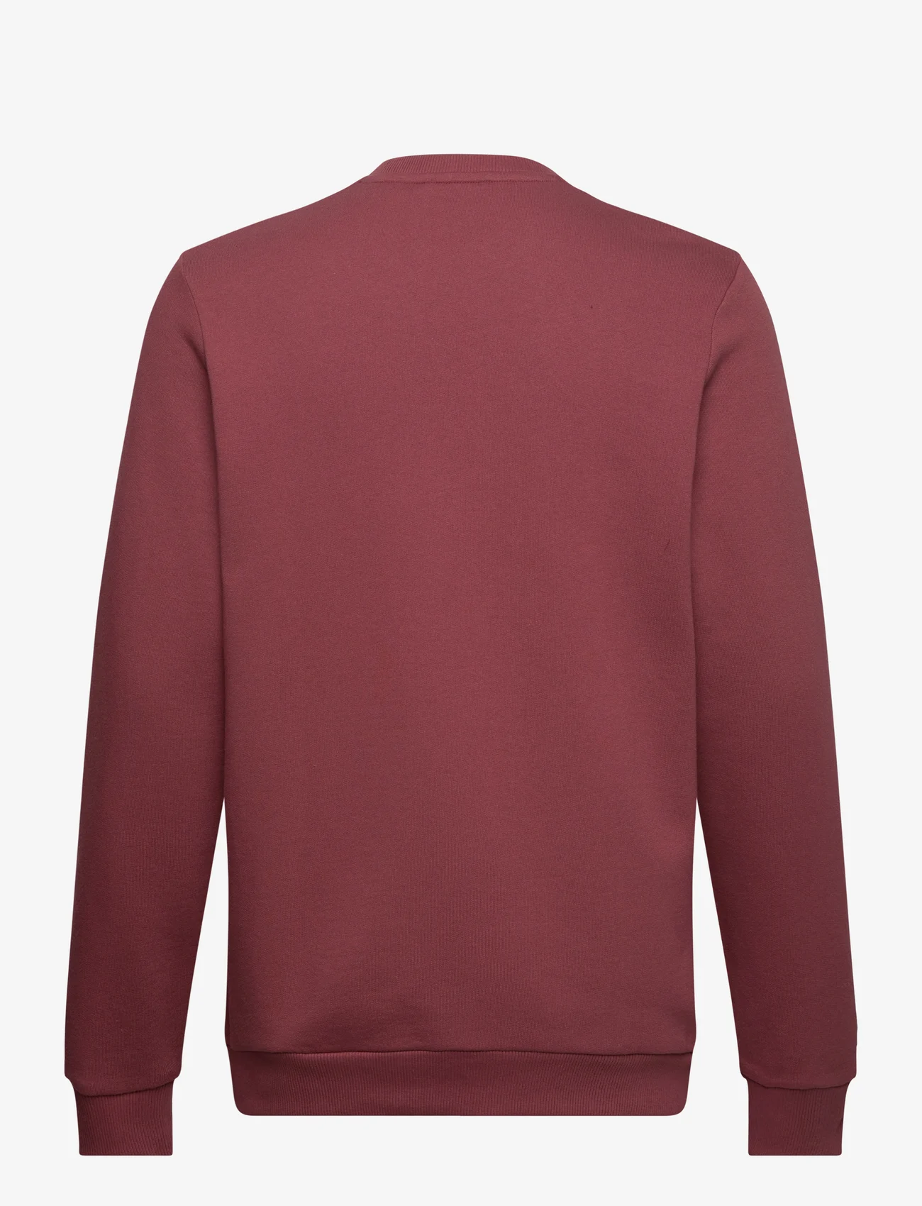 Lyle & Scott - Embroidered Crew Neck Sweatshirt - dressipluusid - x086 fletcher burgundy - 1