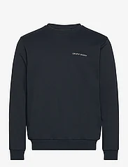 Lyle & Scott - Embroidered Crew Neck Sweatshirt - swetry - z271 dark navy - 0