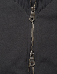 Lyle & Scott - Chevron Zip Through Track Jacket - sweatshirts - x002 black ice - 4