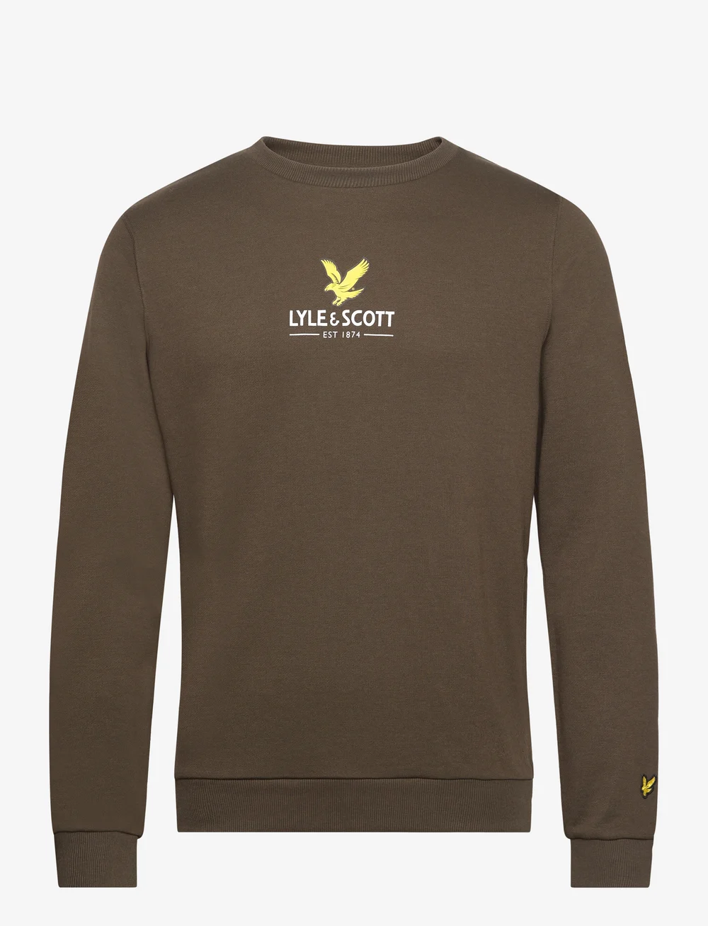 Lyle Scott Eagle Logo Sweatshirt Sweatshirts Boozt