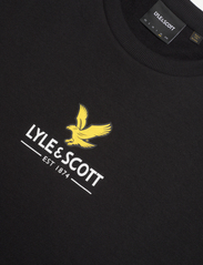 Lyle & Scott - Eagle Logo Sweatshirt - gimtadienio dovanos - z865 jet black - 2