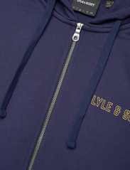 Lyle & Scott - Collegiate Full Zip Hoodie - džemperiai su gobtuvu - z99 navy - 2