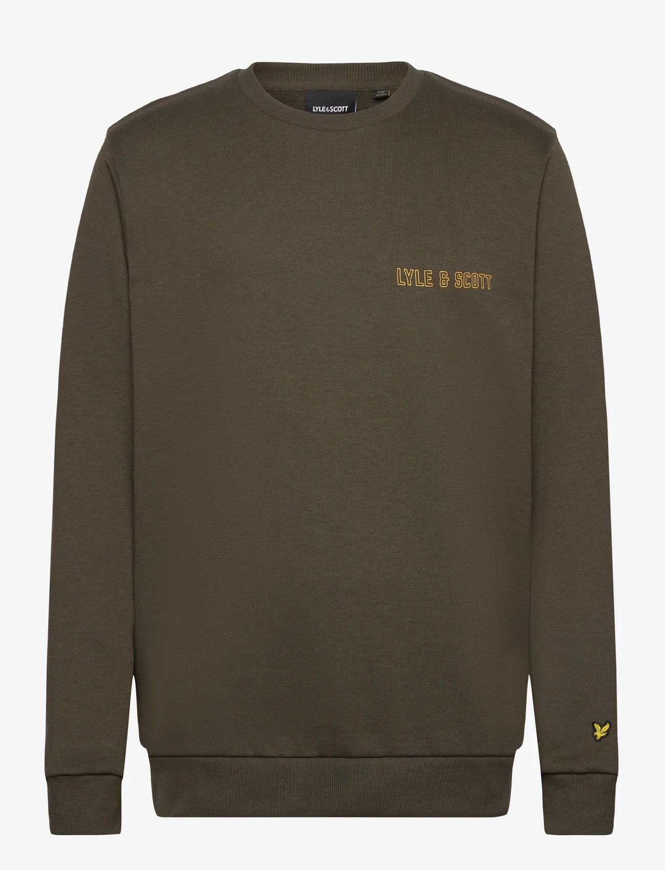 Lyle & Scott - Collegiate Sweatshirt - sweatshirts - w485 olive - 0