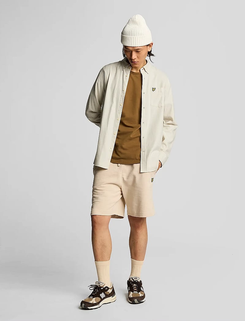 Lyle & Scott - Slub Short - w870 cove - 0