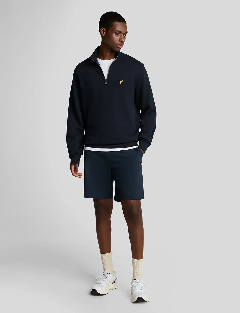 Lyle & Scott - Slub Short - sweat shorts - z271 dark navy - 0