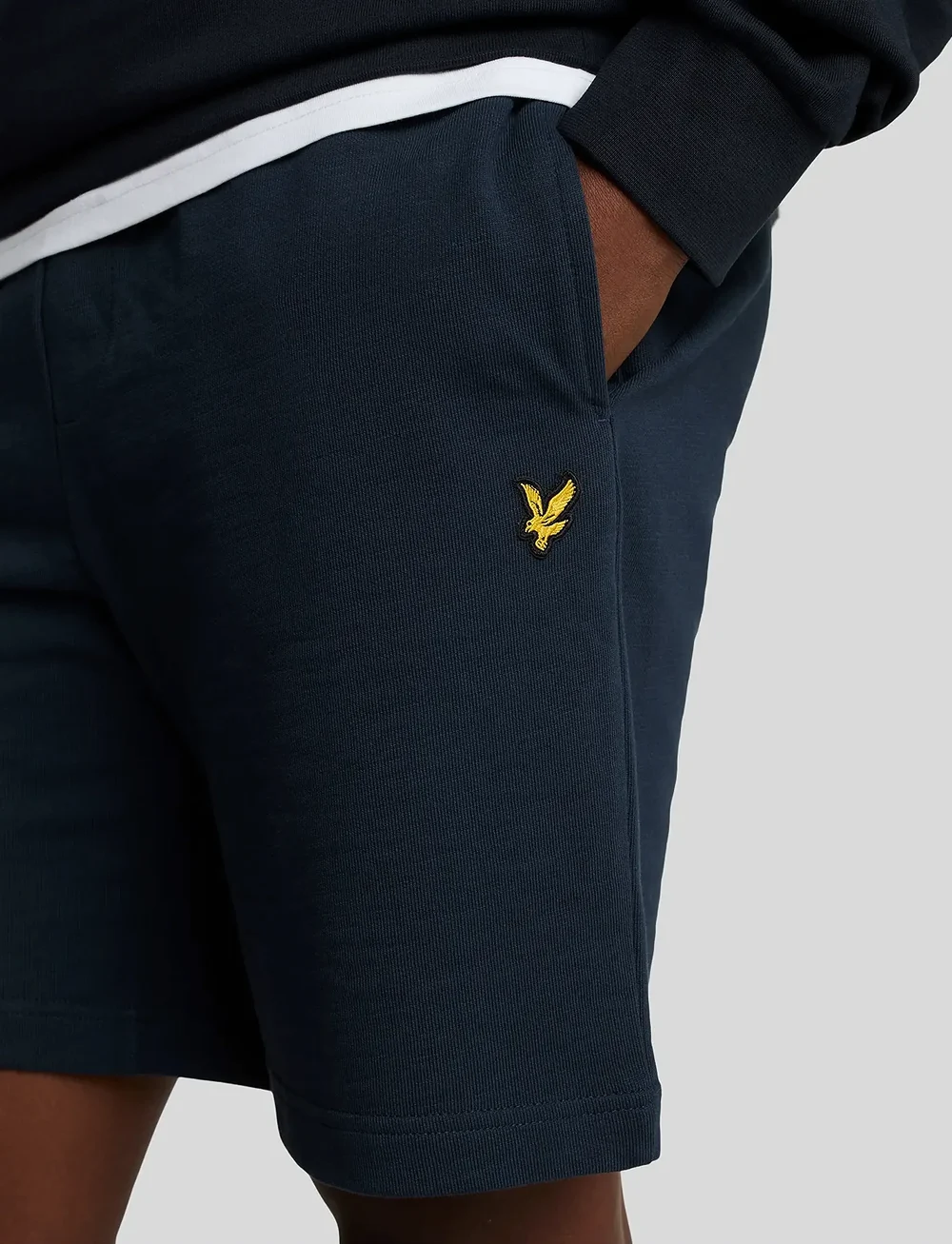 Lyle & Scott - Slub Short - sweat shorts - z271 dark navy - 5