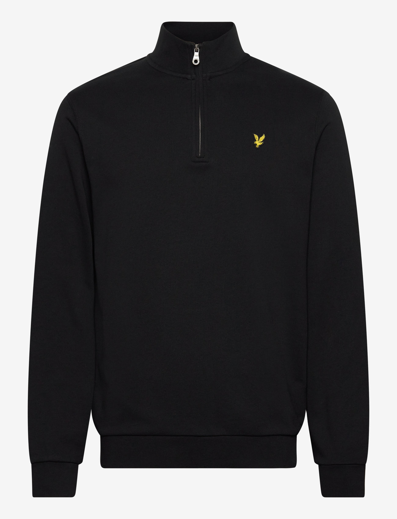 Lyle & Scott - Loopback Quarter Zip Sweat - gifts below 15000kr - jet black - 0
