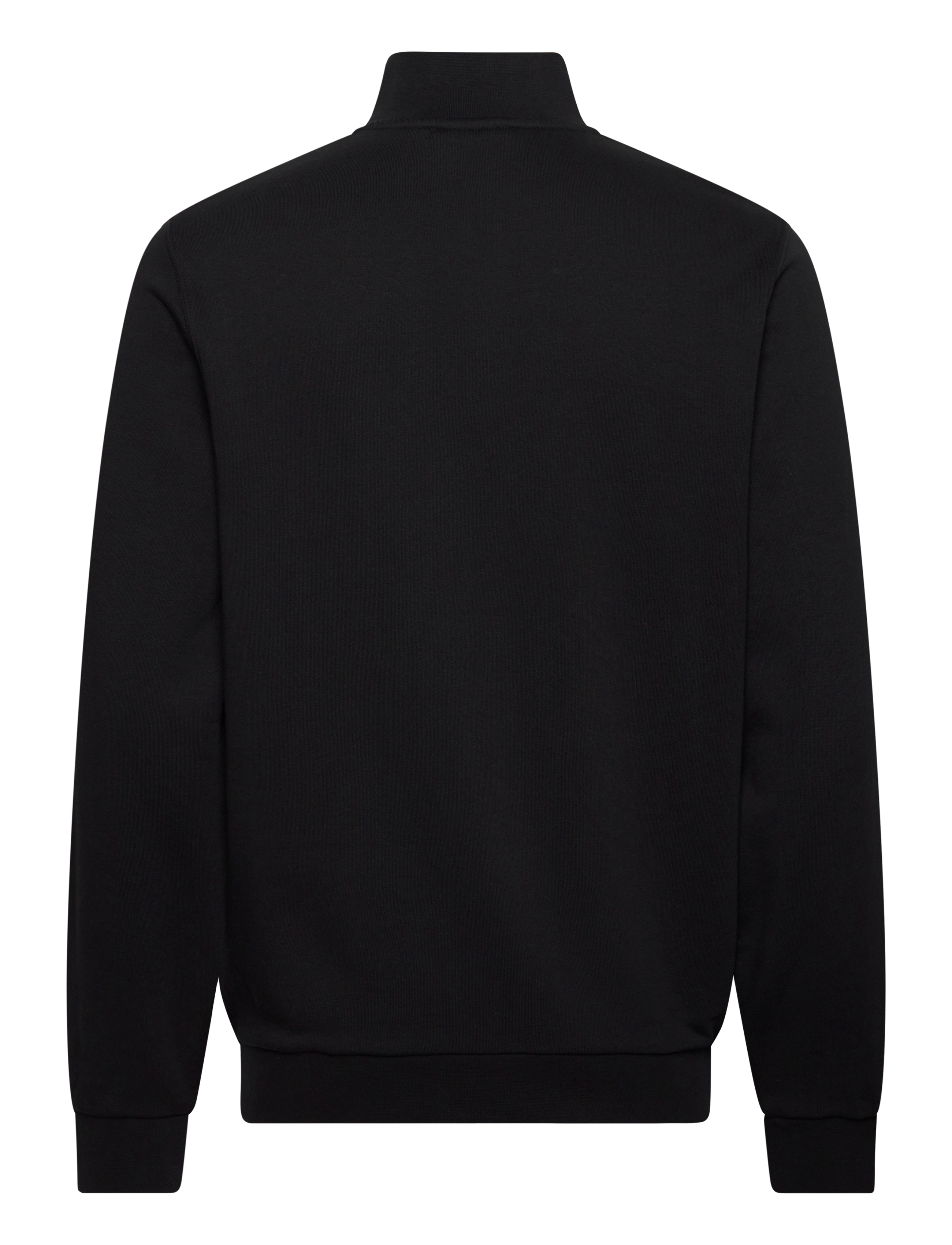 Lyle & Scott - Loopback Quarter Zip Sweat - sweatshirts - jet black - 2